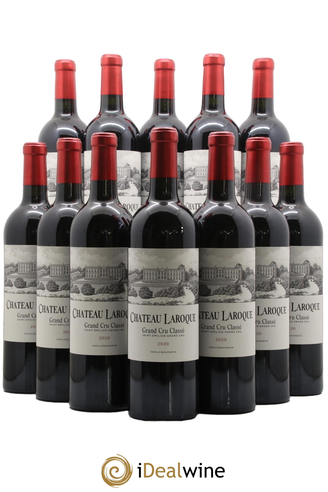Château Laroque Grand Cru Classé 2020 - Lot of 12 bottles - 0