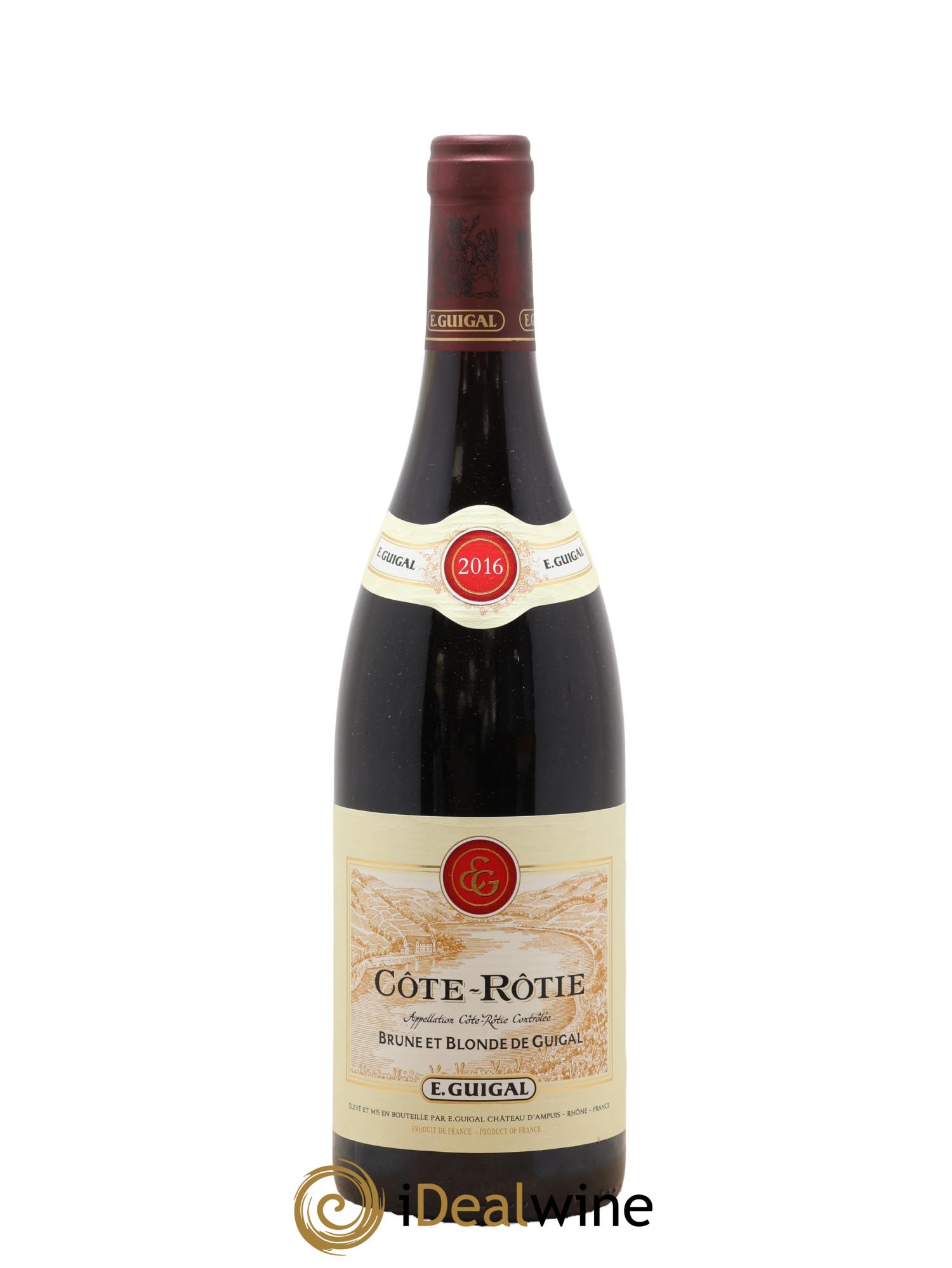 Côte-Rôtie Côtes Brune et Blonde Guigal 2016 - Lot of 1 bottle - 0