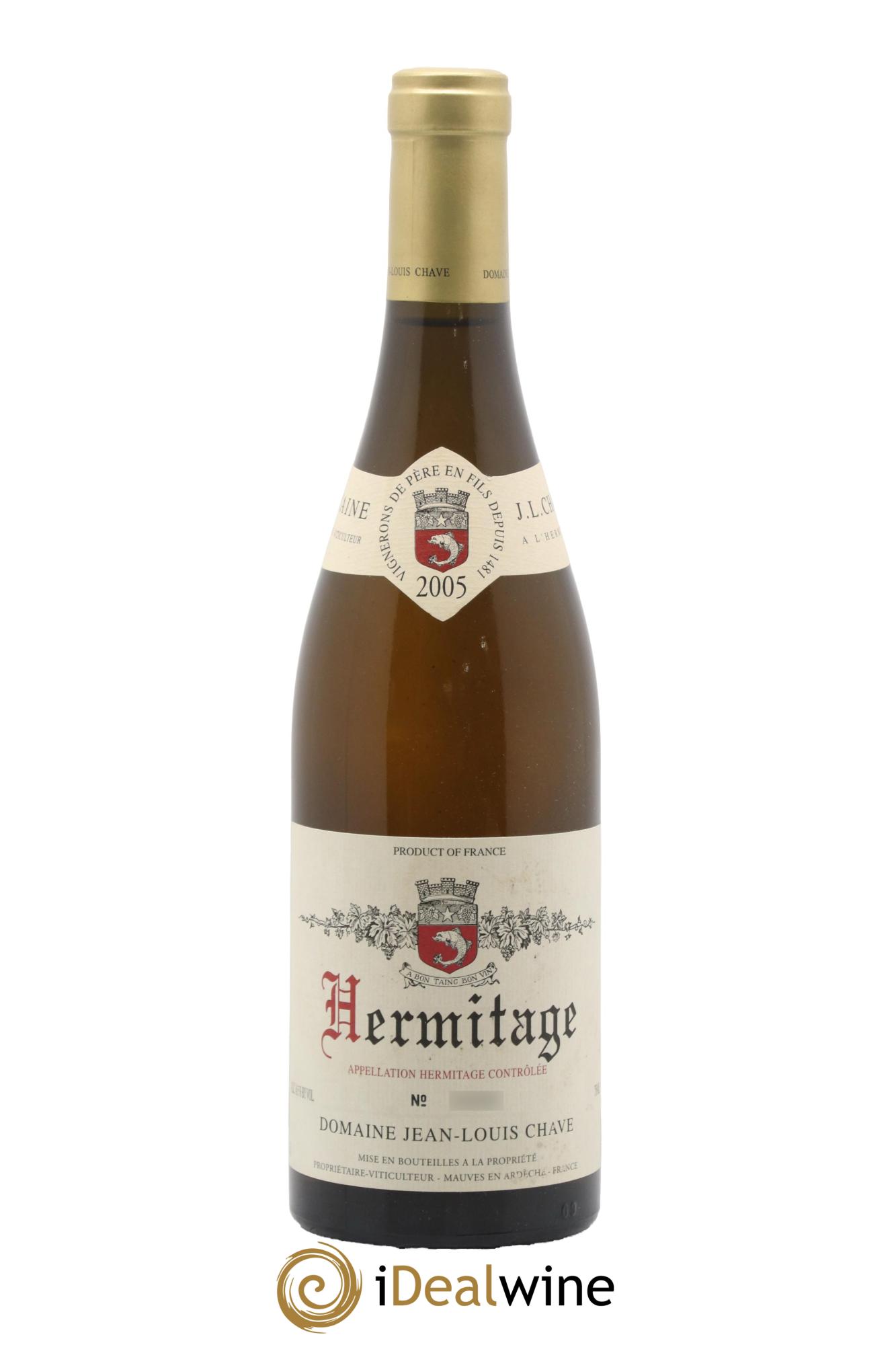 Hermitage Jean-Louis Chave 2005 - Lot de 1 bouteille - 0