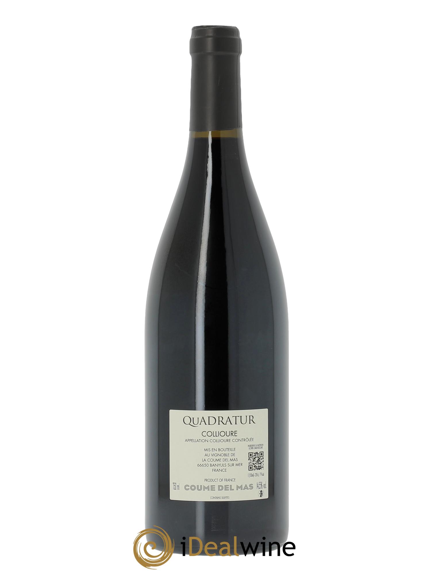 Collioure Coume del Mas Quadratur  2024 - Lot de 1 bouteille - 1