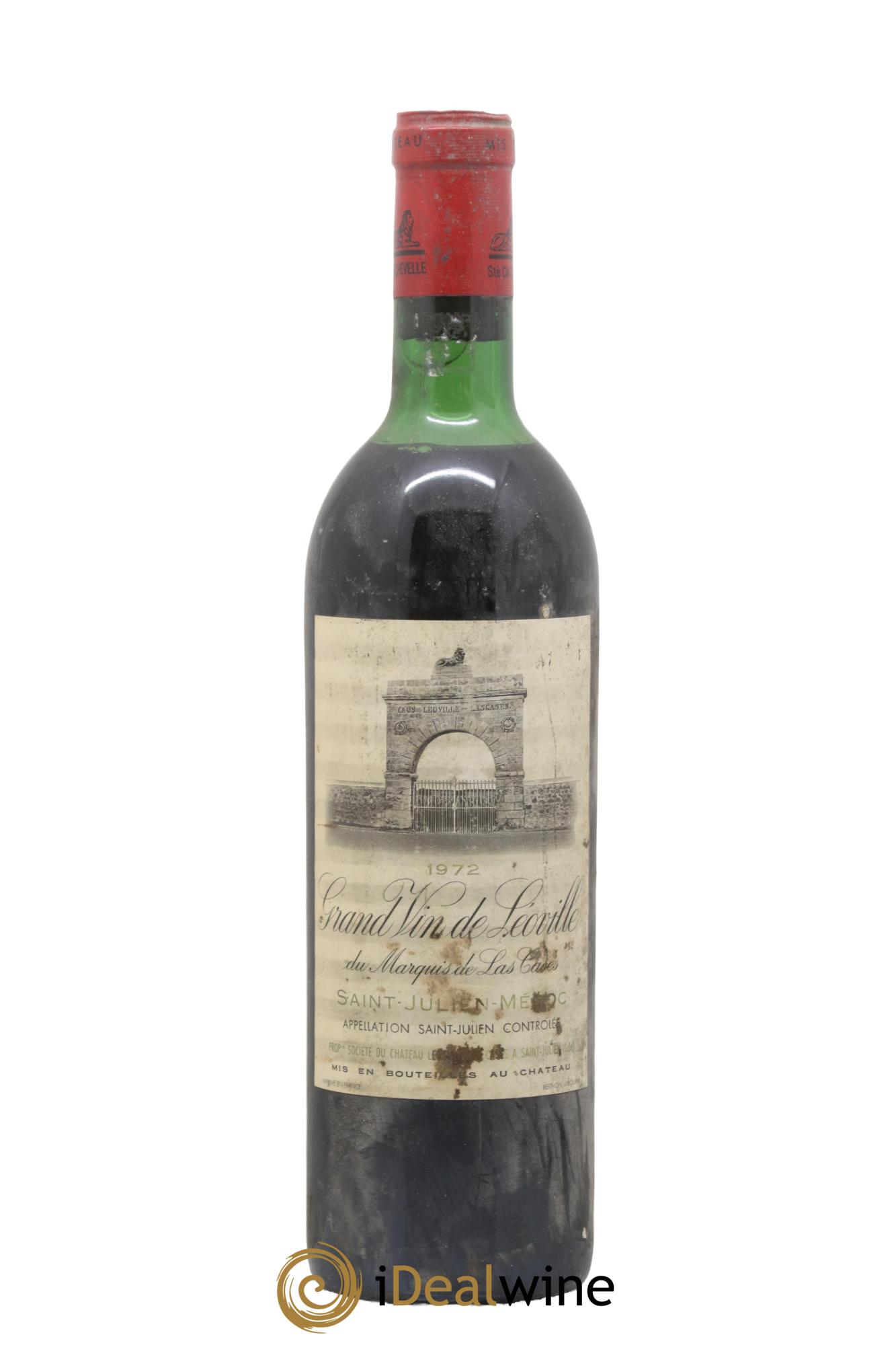 Château Léoville Las Cases 2ème Grand Cru Classé 1972 - Lot of 1 bottle - 0