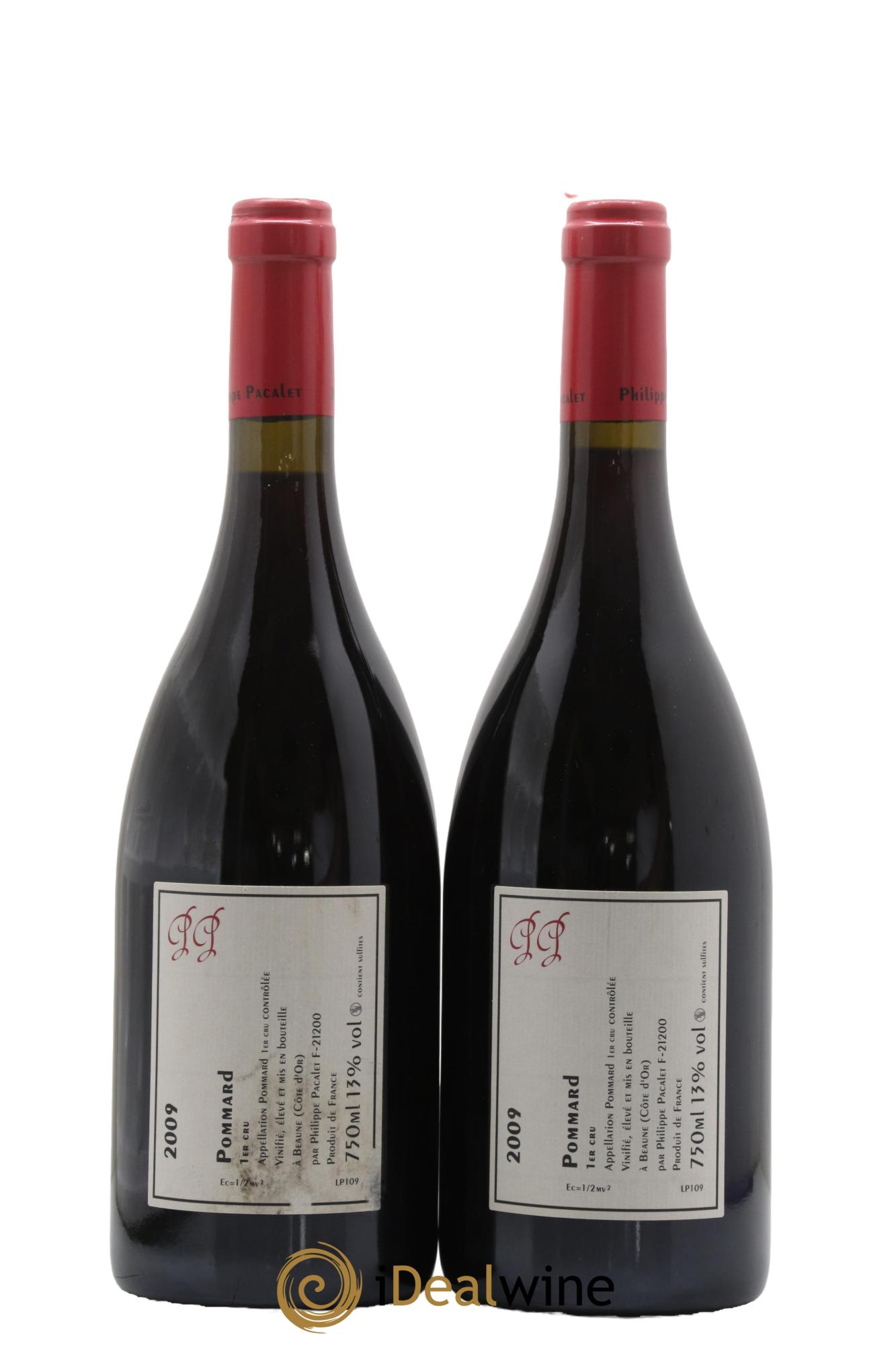 Pommard 1er Cru Philippe Pacalet 2009 - Lot de 2 bouteilles - 1