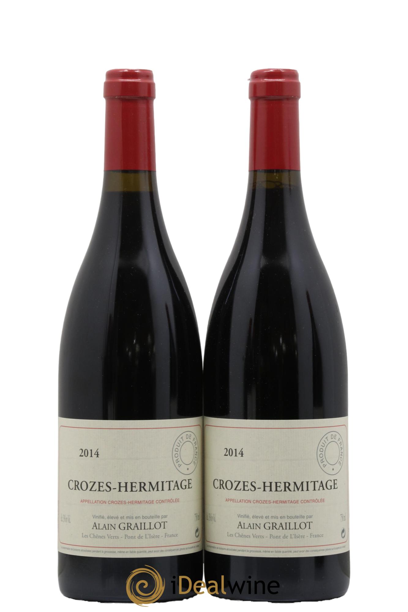 Crozes-Hermitage Domaine Graillot  2014 - Lotto di 2 bottiglie - 0