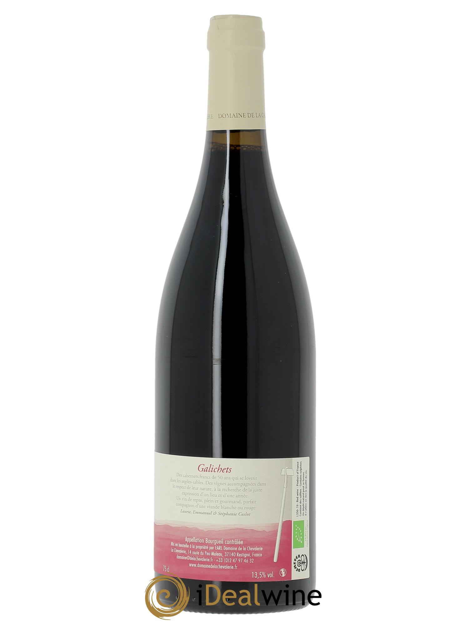 Bourgueil Galichets Domaine de la Chevalerie 2019 - Posten von 1 Flasche - 1