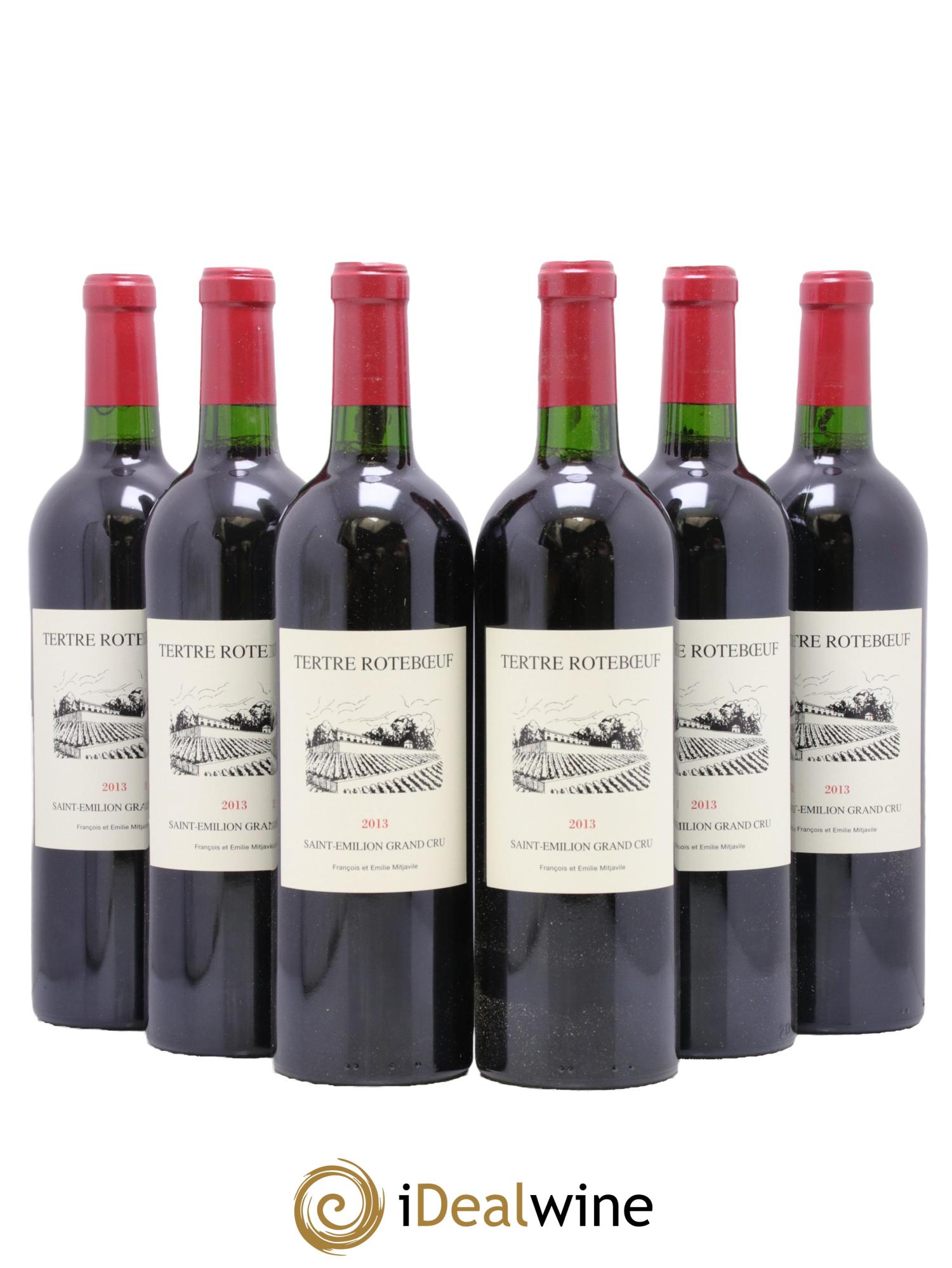 Château Tertre Roteboeuf 2013 - Posten von 6 Flaschen - 0