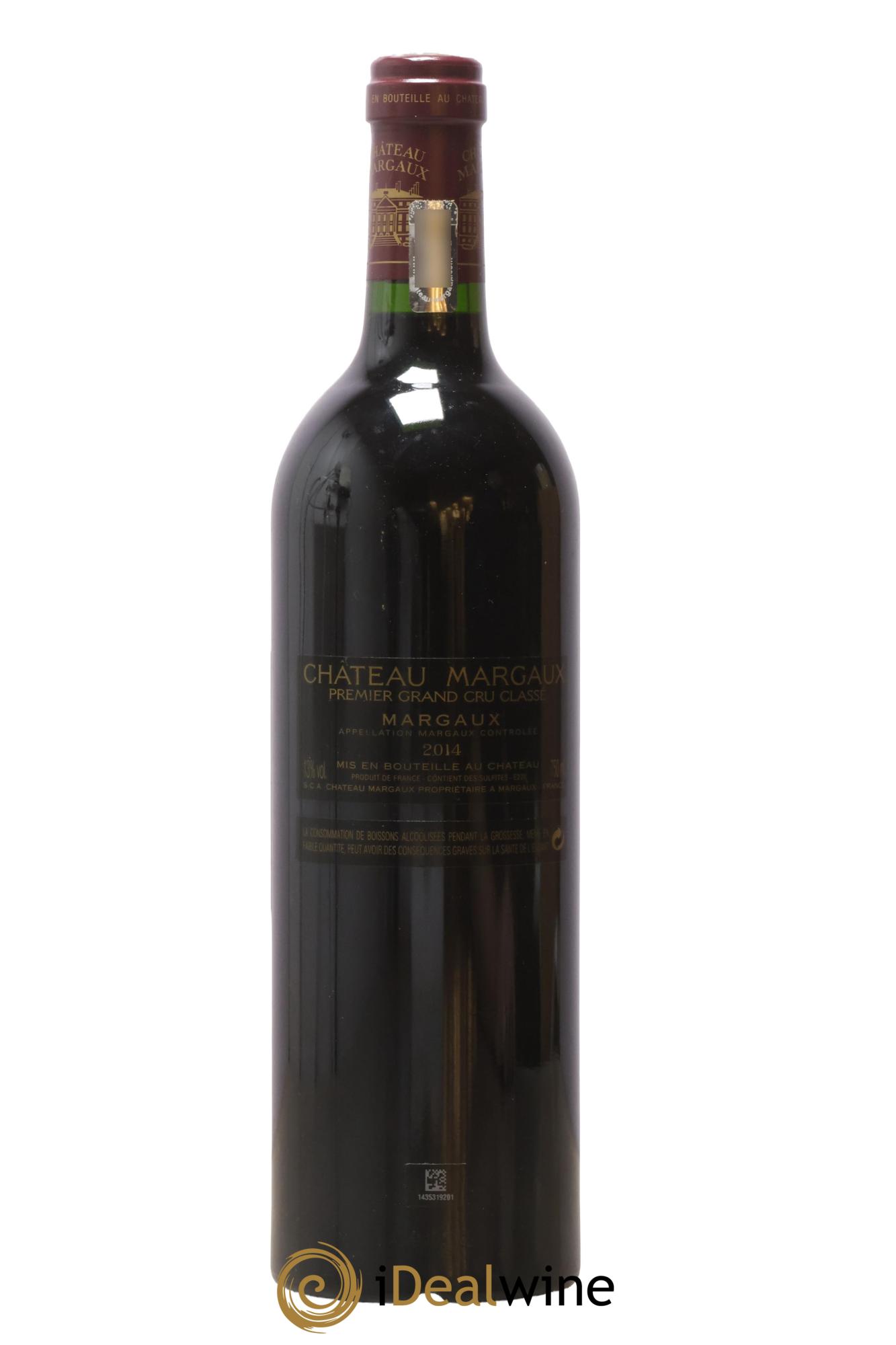 Château Margaux 1er Grand Cru Classé 2014 - Posten von 1 Flasche - 1