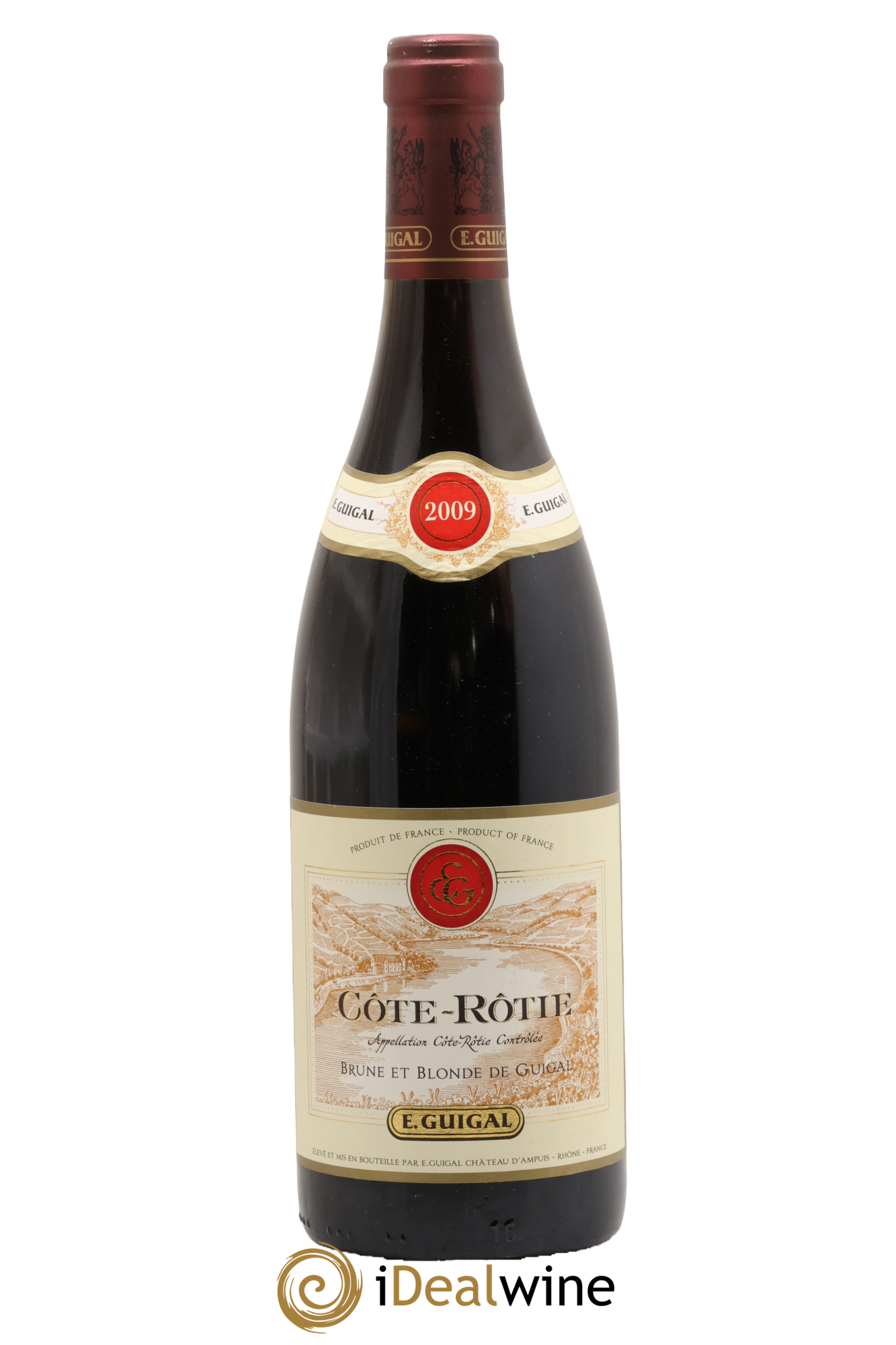 Côte-Rôtie Côtes Brune et Blonde Guigal 2009 - Lot of 1 bottle - 0