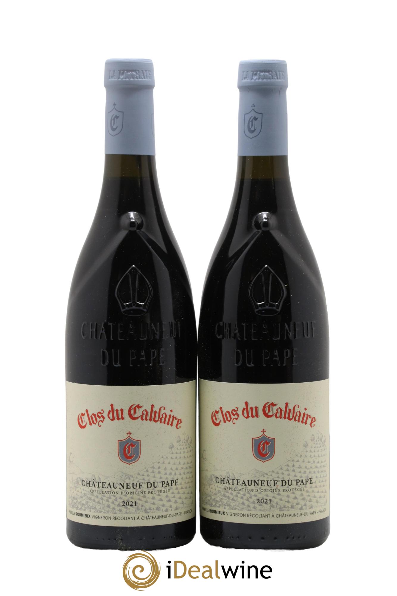 Châteauneuf-du-Pape Clos Du Calvaire Famille Roumieux 2021 - Lot de 2 bouteilles - 0