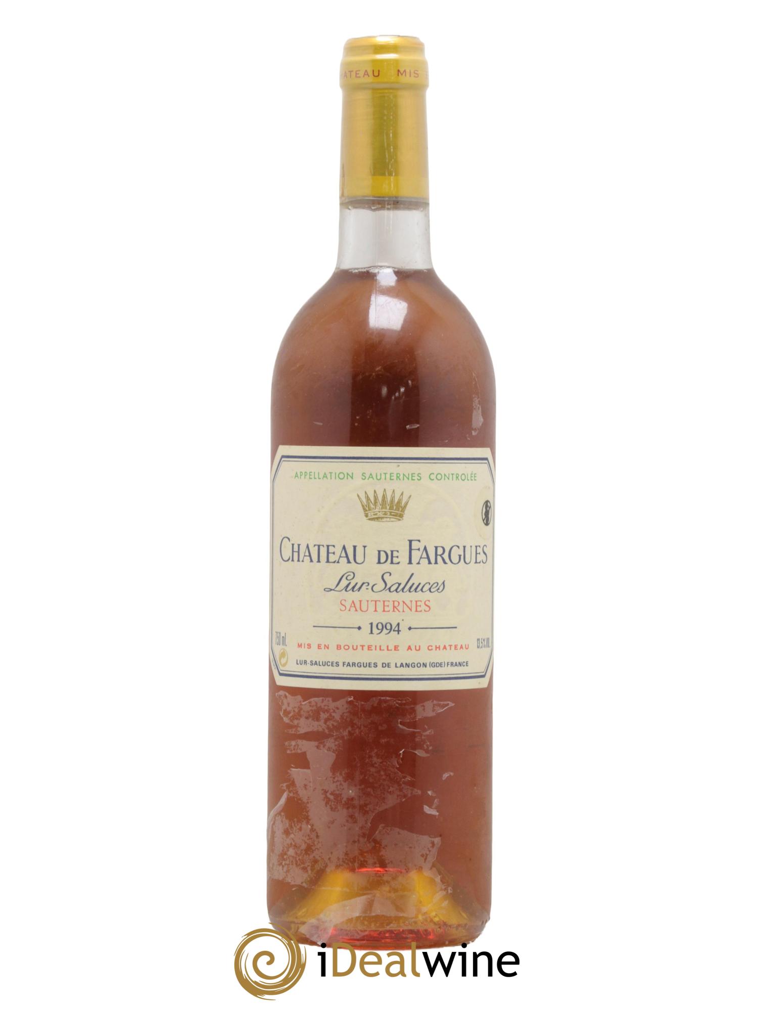 Château de Fargues 1994 - Lot of 1 bottle - 0