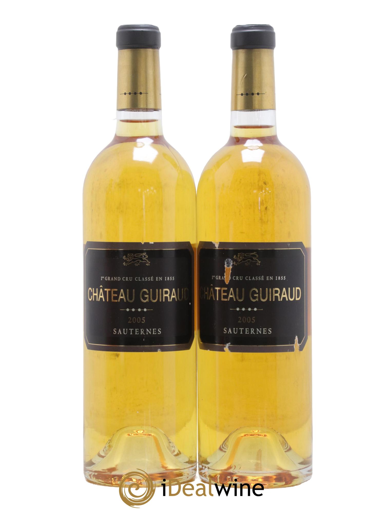 Château Guiraud 1er Grand Cru Classé 2005 - Lotto di 2 bottiglie - 0