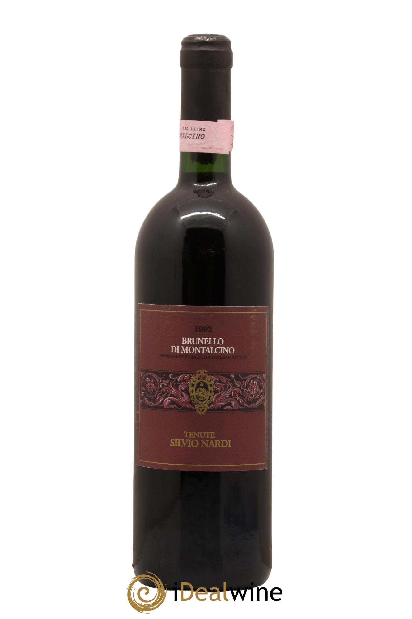 Brunello di Montalcino Silvio Nardi 1992 - Lot de 1 bouteille - 0