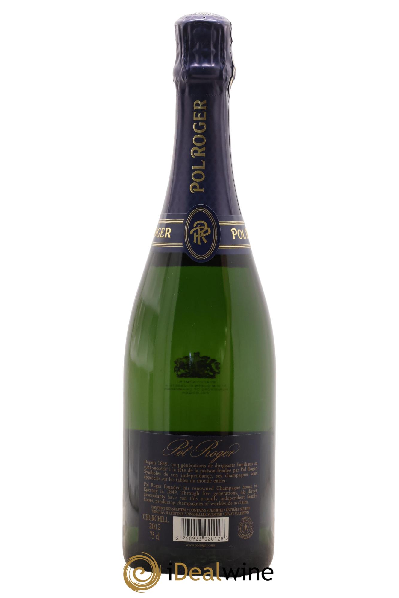 Cuvée Winston Churchill Pol Roger 2012 - Lotto di 1 bottiglia - 2