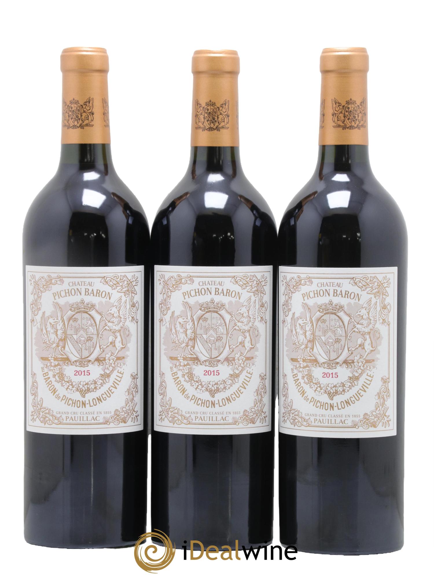 Pichon Longueville Baron 2ème Grand Cru Classé 2015 - Lot de 6 bouteilles - 2