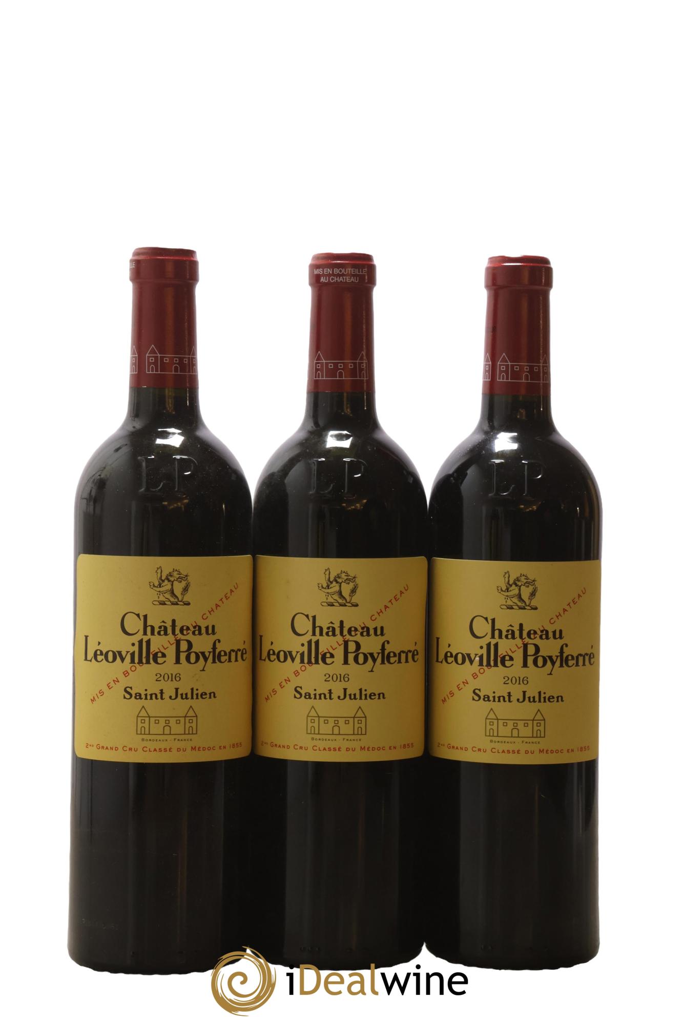 Château Léoville Poyferré 2ème Grand Cru Classé 2016 - Posten von 6 Flaschen - 1