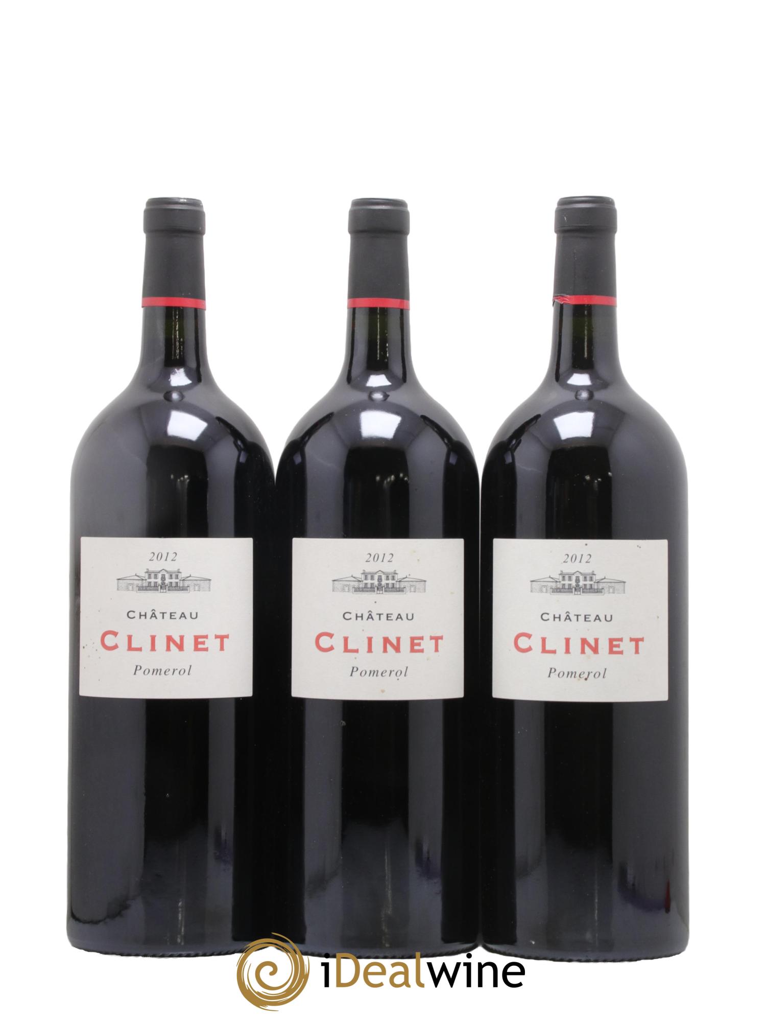 Château Clinet 2012 - Posten von 3 Magnum - 0