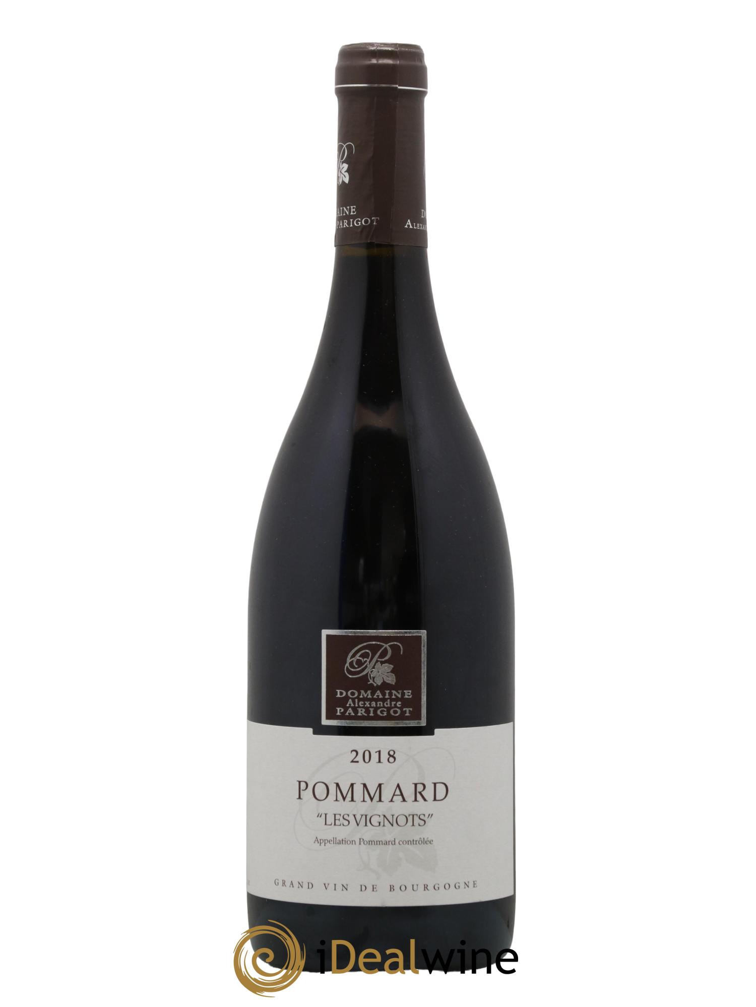 Pommard Les vignots Alexandre Parigot 2018 - Lot de 1 bouteille - 0