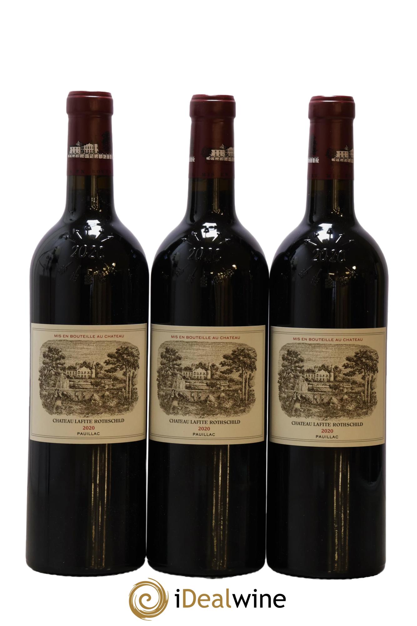 Château Lafite Rothschild 1er Grand Cru Classé 2020 - Lot de 6 bouteilles - 1