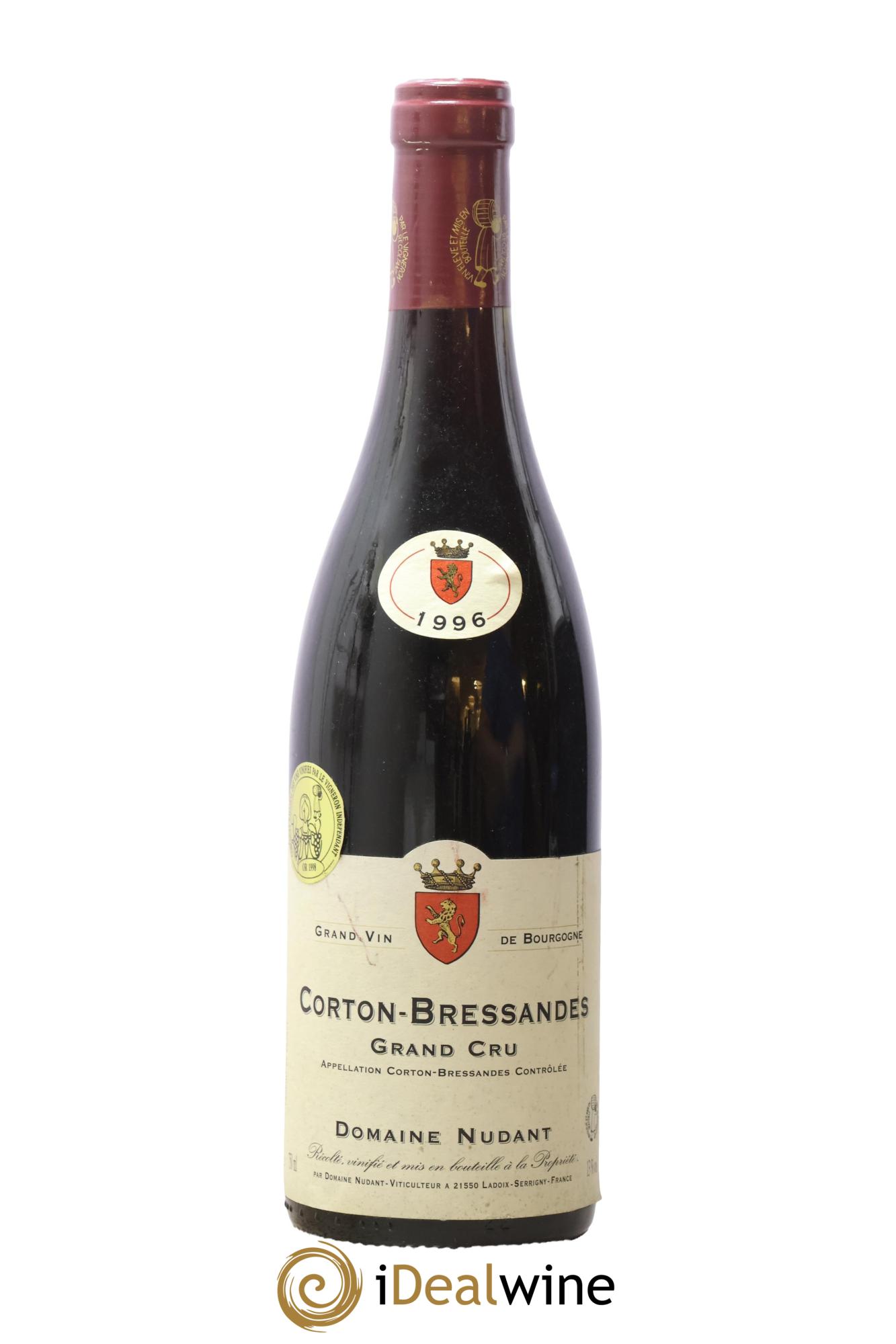 Corton Grand Cru Les Bressandes Nudant 1996 - Lot de 1 bouteille - 0