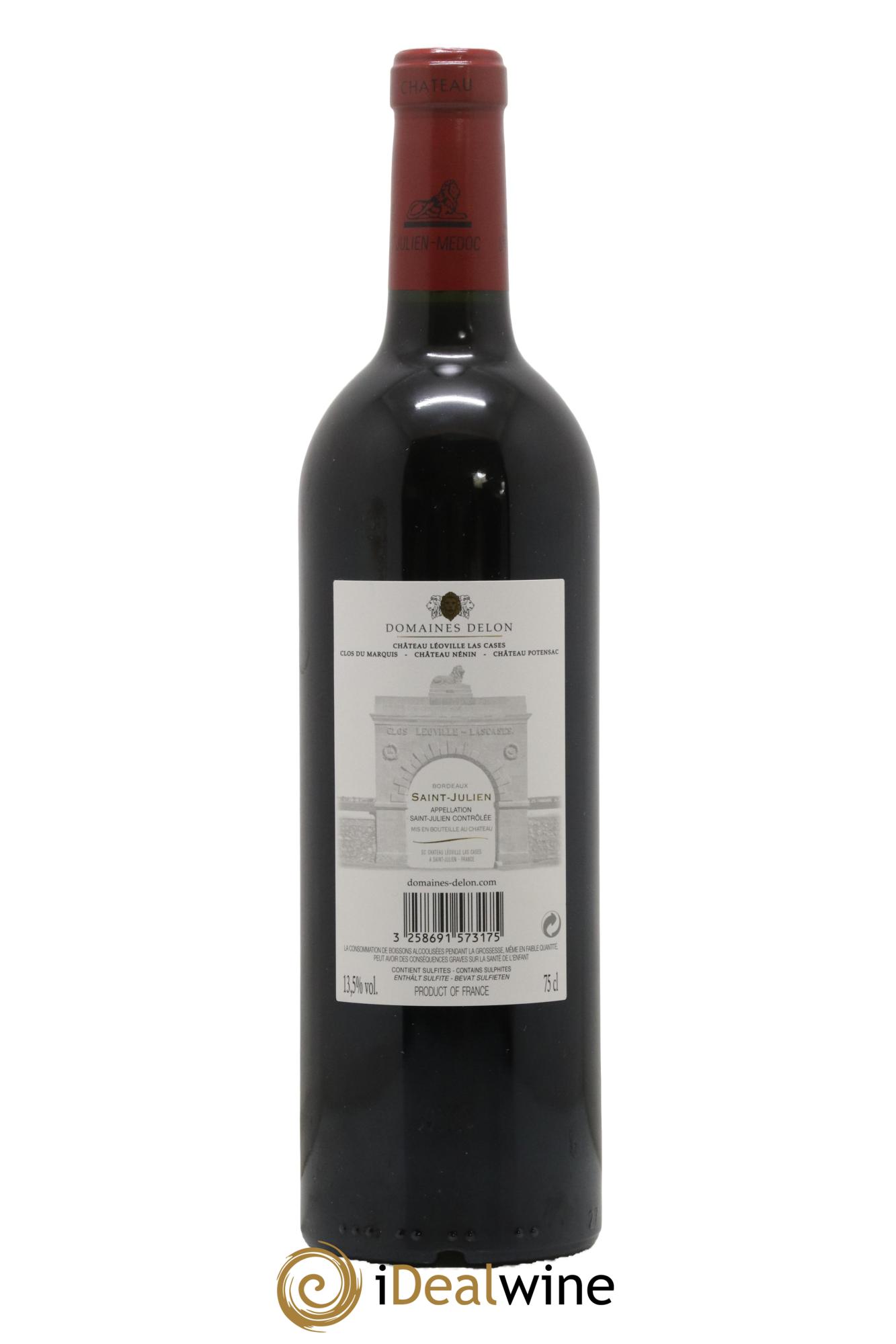 Château Léoville Las Cases 2ème Grand Cru Classé  2016 - Lot of 1 bottle - 1