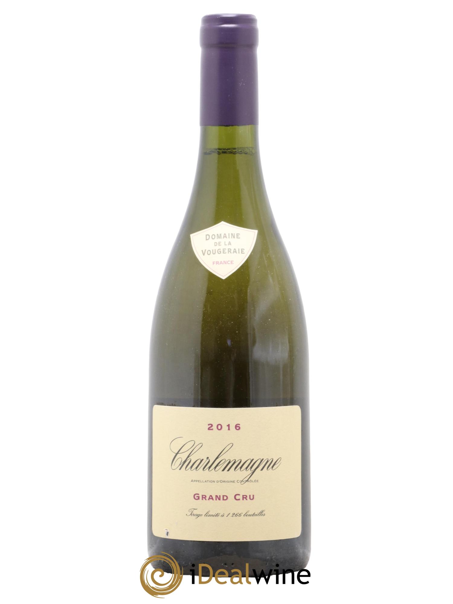 Charlemagne La Vougeraie 2016 - Lot de 1 bouteille - 0