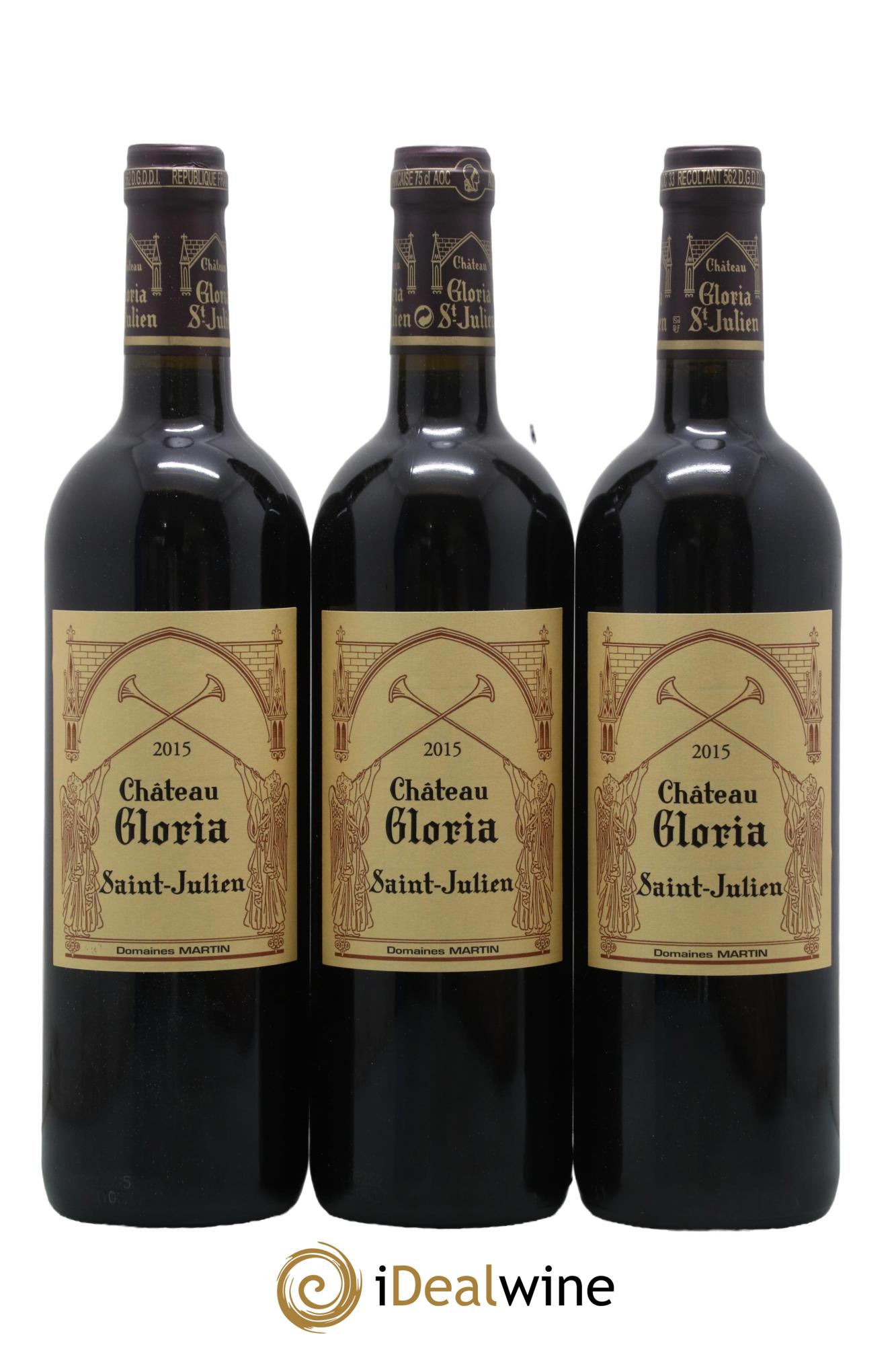 Château Gloria 2015 - Lot de 6 bouteilles - 1