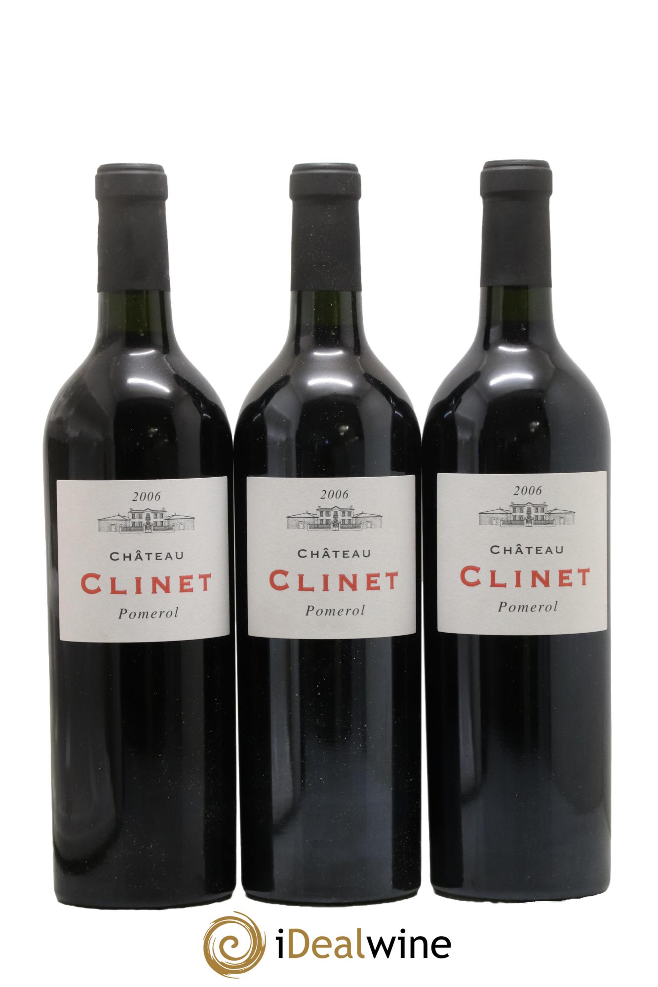 Château Clinet 2006 - Lot de 3 bouteilles - 0