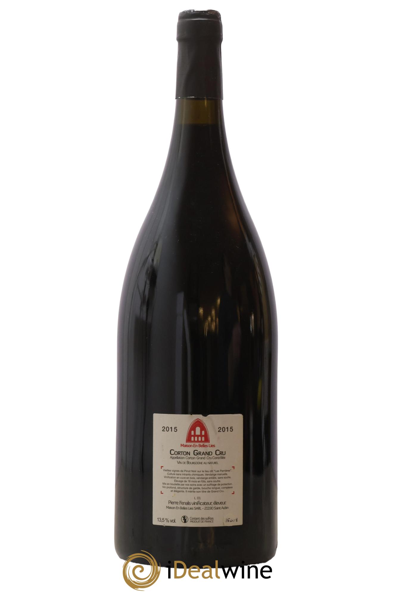 Corton Grand Cru Les Perrières Maison En Belles Lies 2015 - Lot de 1 magnum - 1