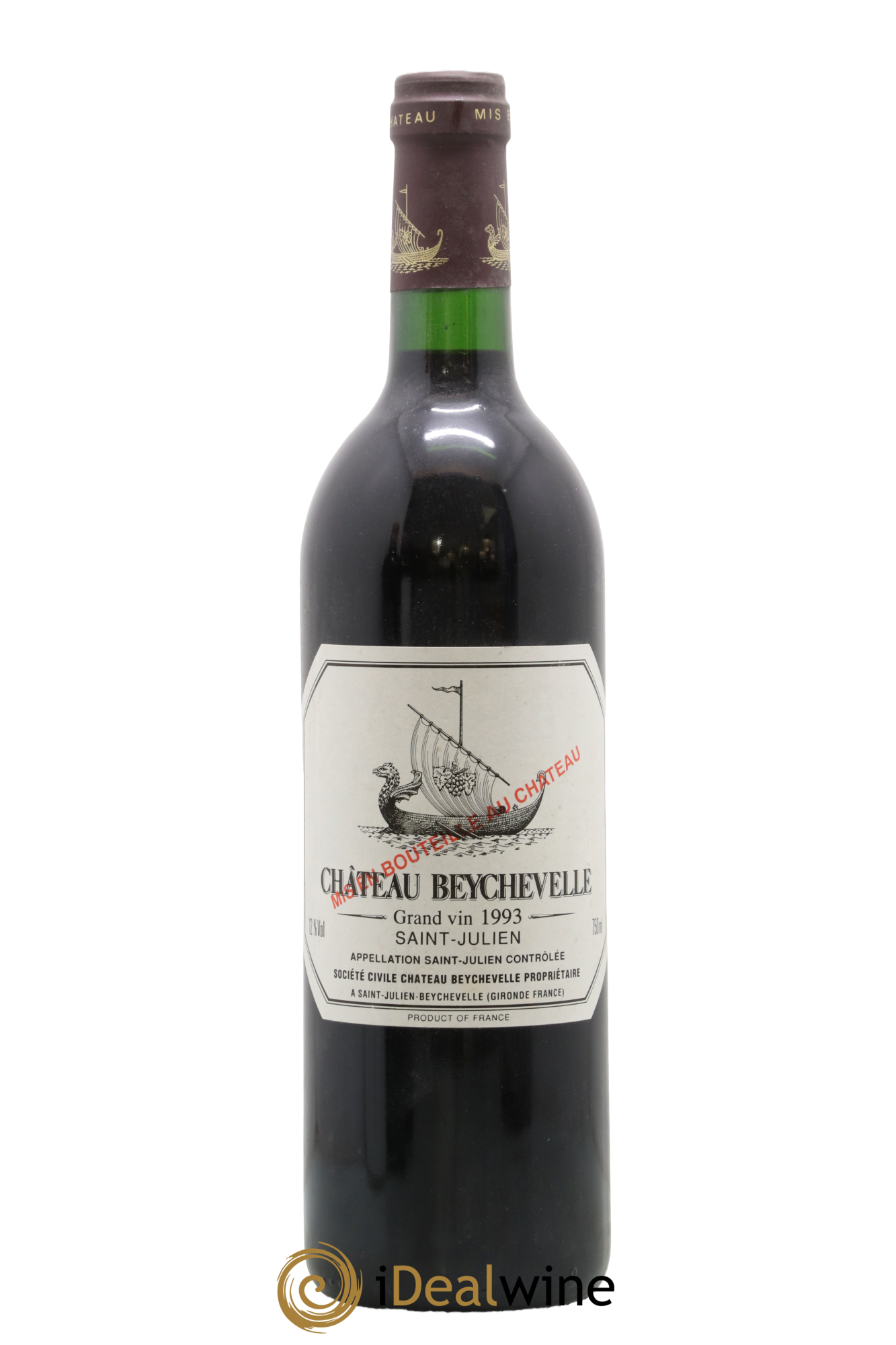 Château Beychevelle 4ème Grand Cru Classé 1993 - Lot of 1 bottle - 0