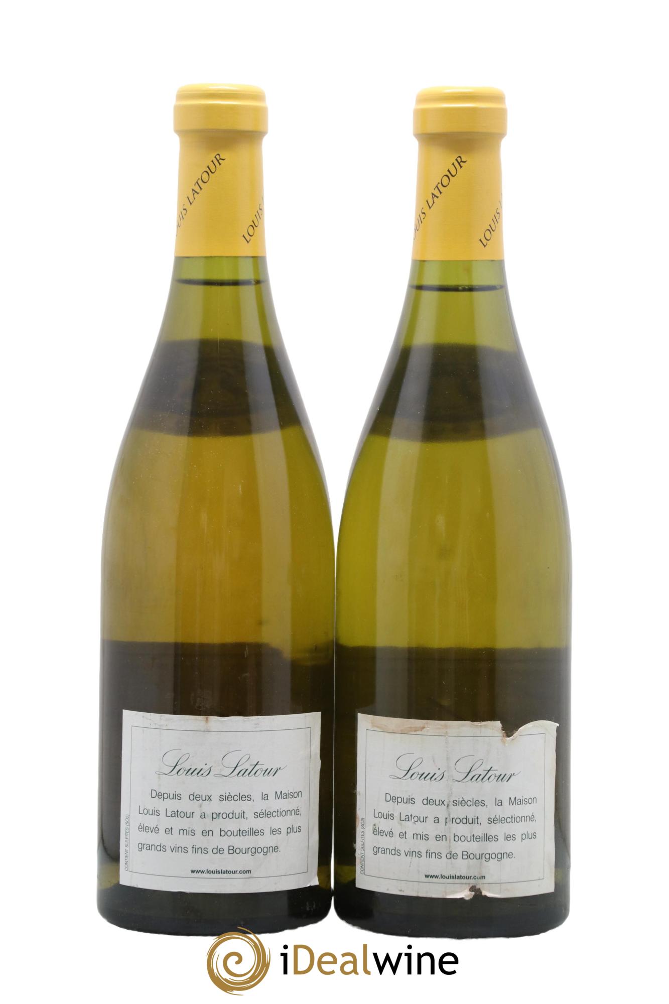 Montrachet Grand Cru Louis Latour 1999 - Lot of 2 bottles - 1