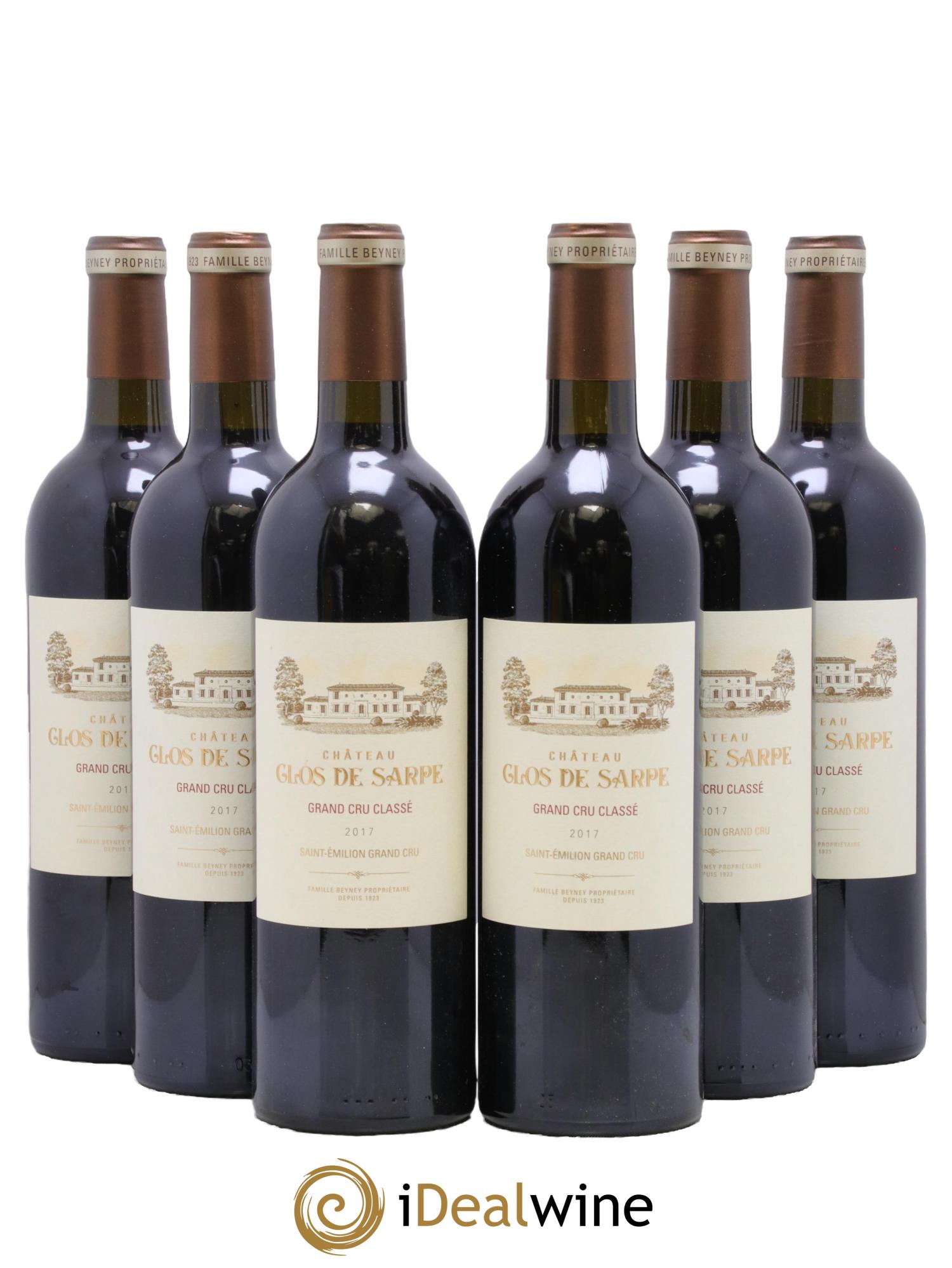 Clos de Sarpe Grand Cru Classé 2017 - Lot de 6 bouteilles - 0