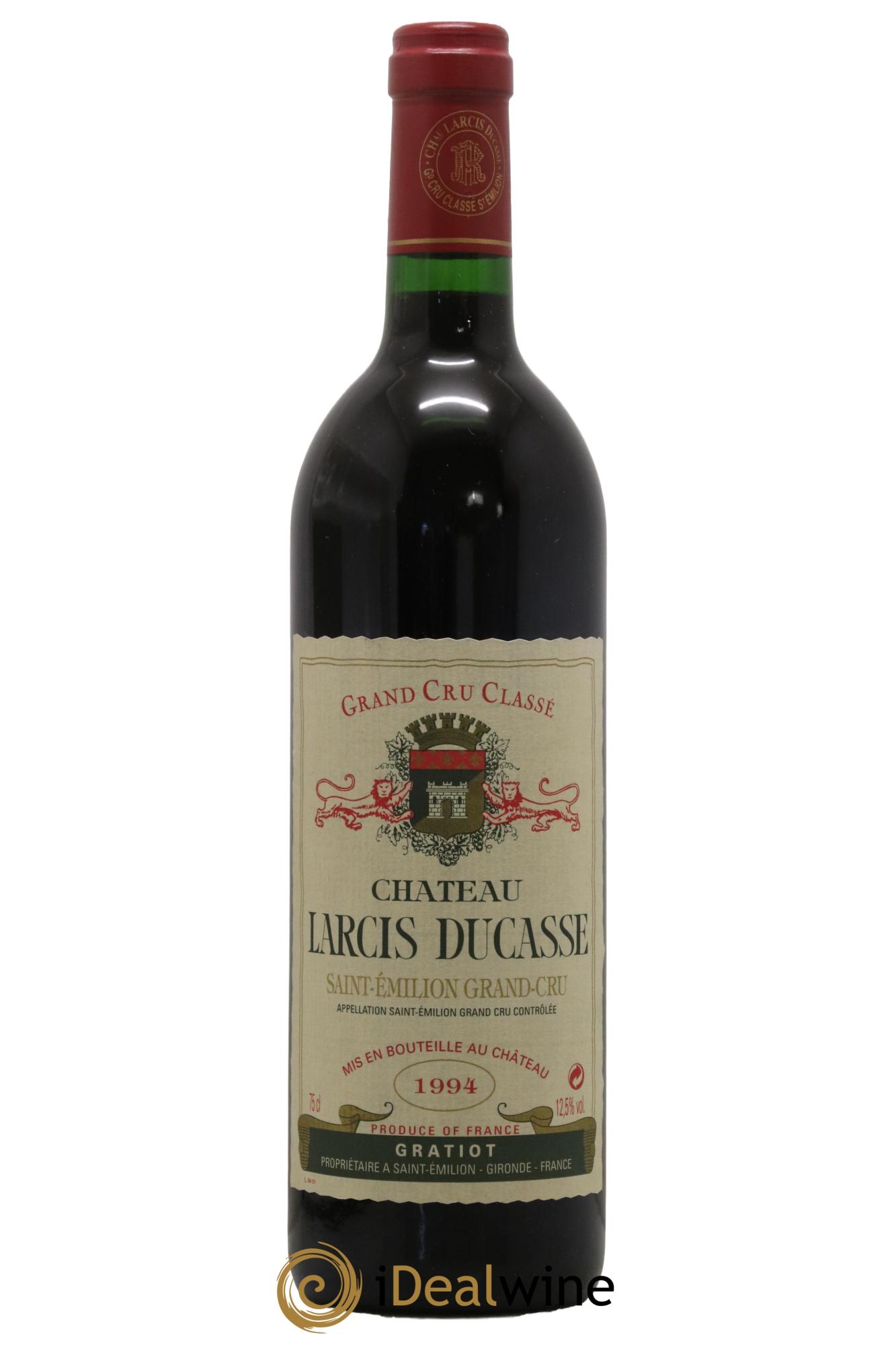 Château Larcis Ducasse 1er Grand Cru Classé B 1994 - Lot of 1 bottle - 0