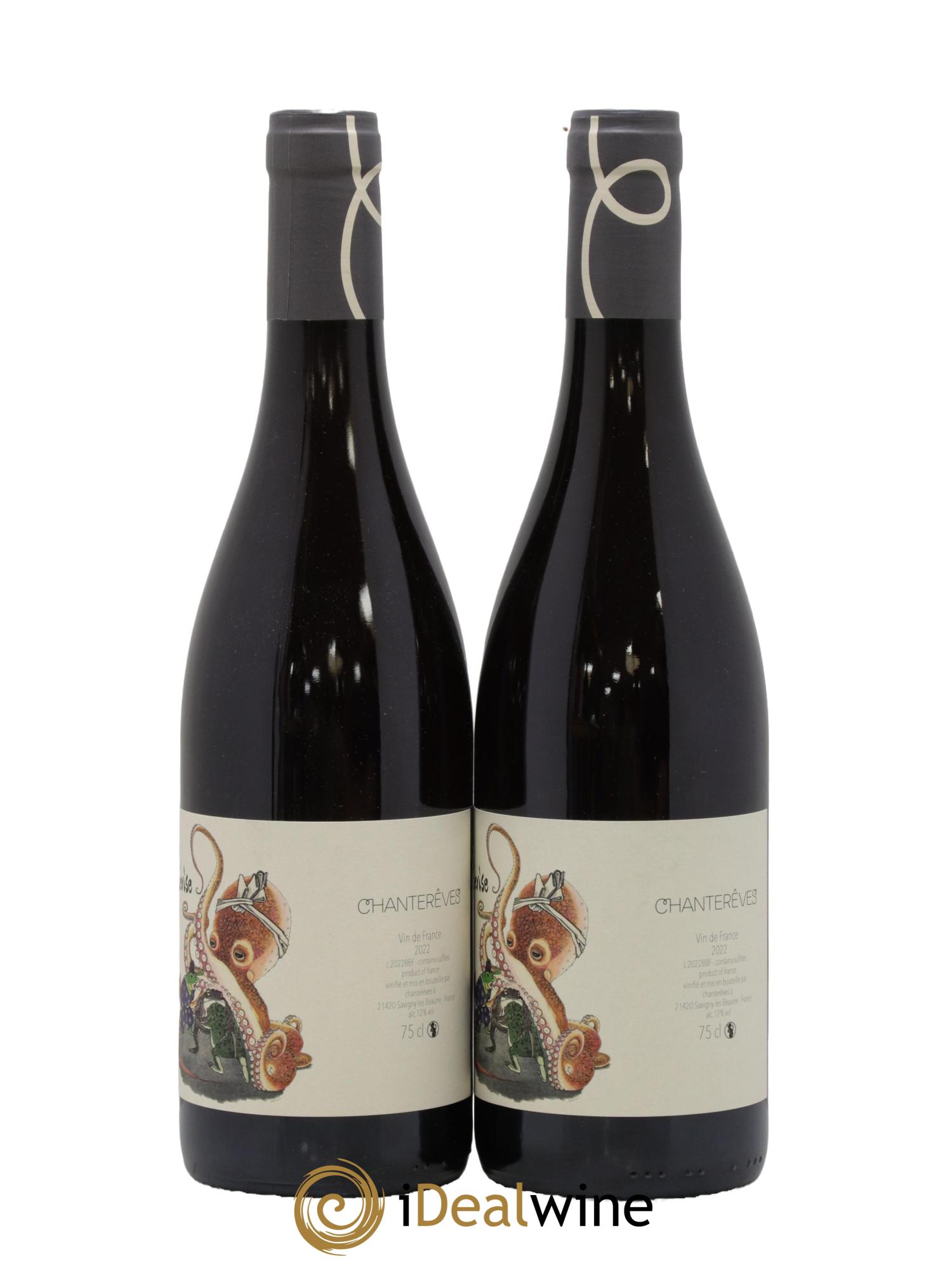 Vin de France Bleu Cerise Chanterêves 2022 - Lot de 2 bouteilles - 1