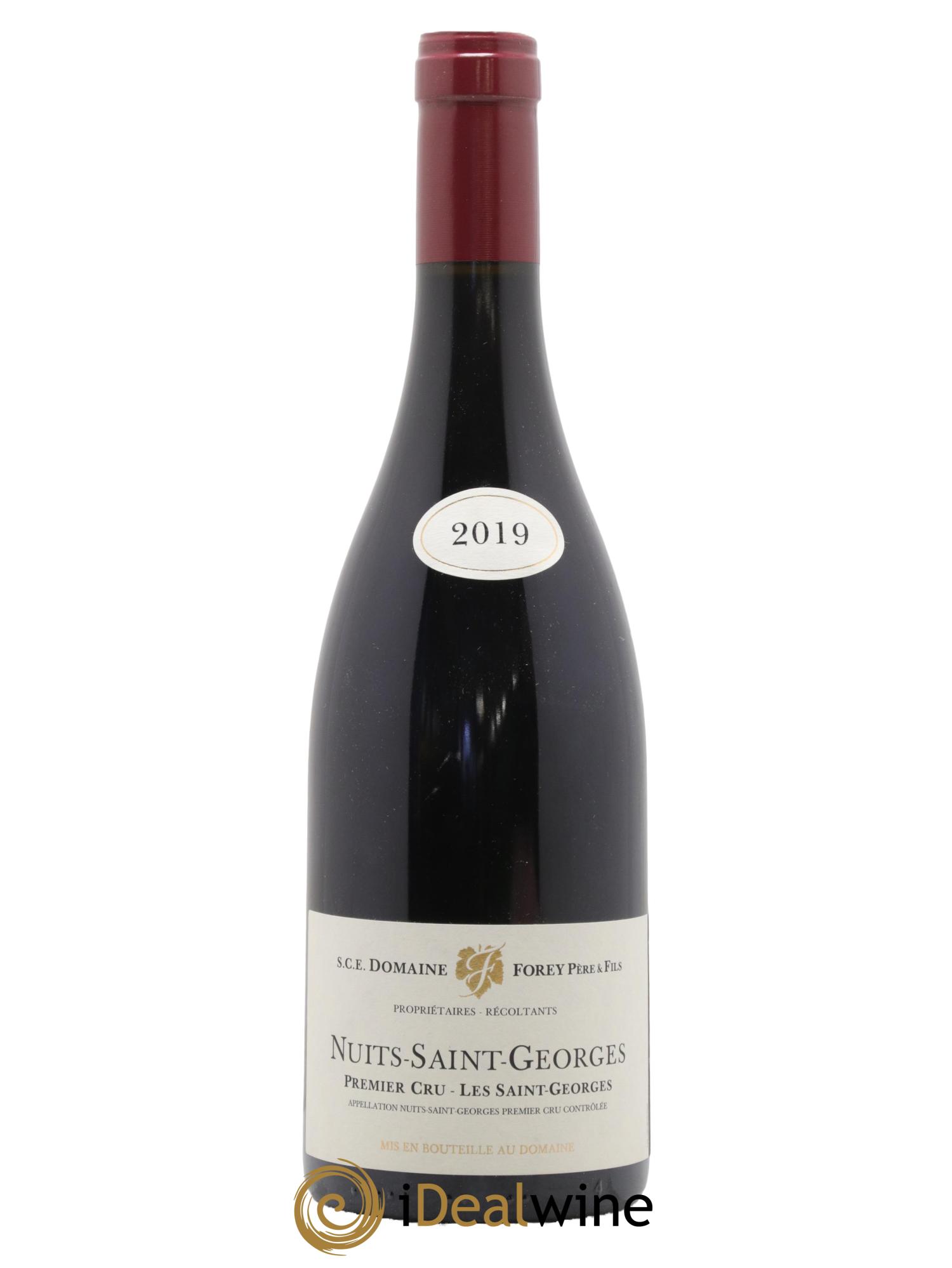 Nuits-Saint-Georges 1er Cru Les Saint-Georges Forey Père et Fils (Domaine) 2019 - Lot de 1 bouteille - 0