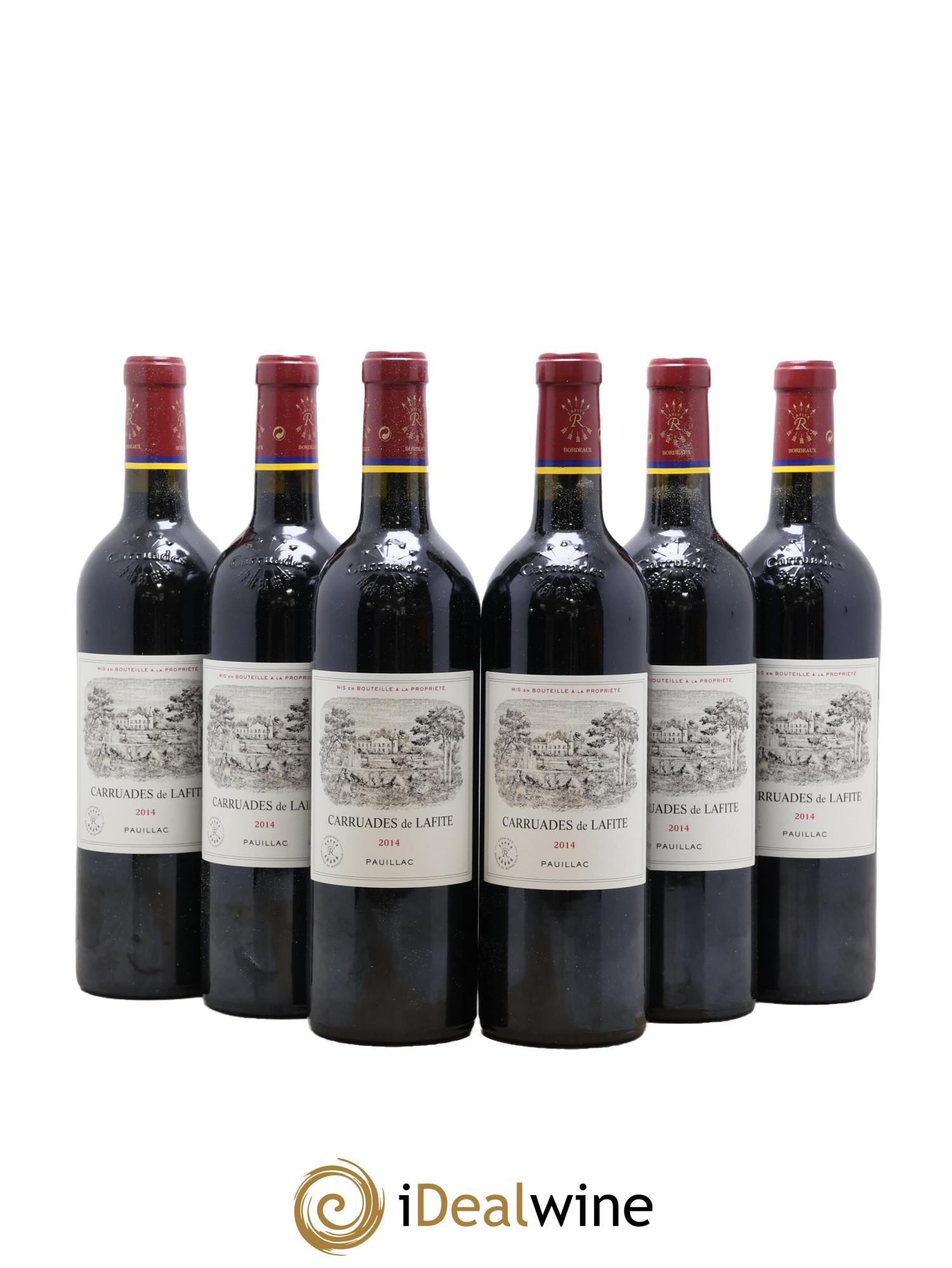 Carruades de Lafite Rothschild Second Vin 2014 - Lotto di 6 bottiglie - 0