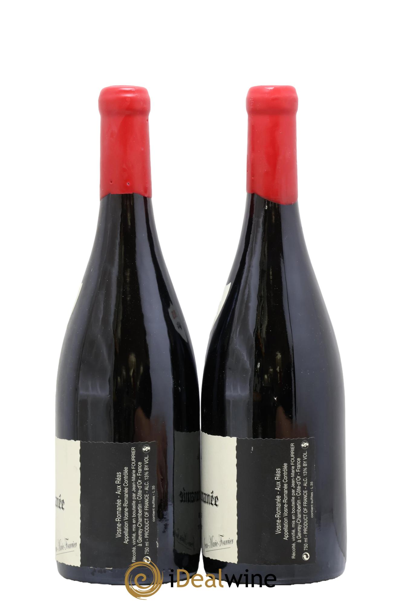 Vosne-Romanée Aux Réas Vieille Vigne Fourrier (Domaine) 2015 - Lot de 2 bouteilles - 1