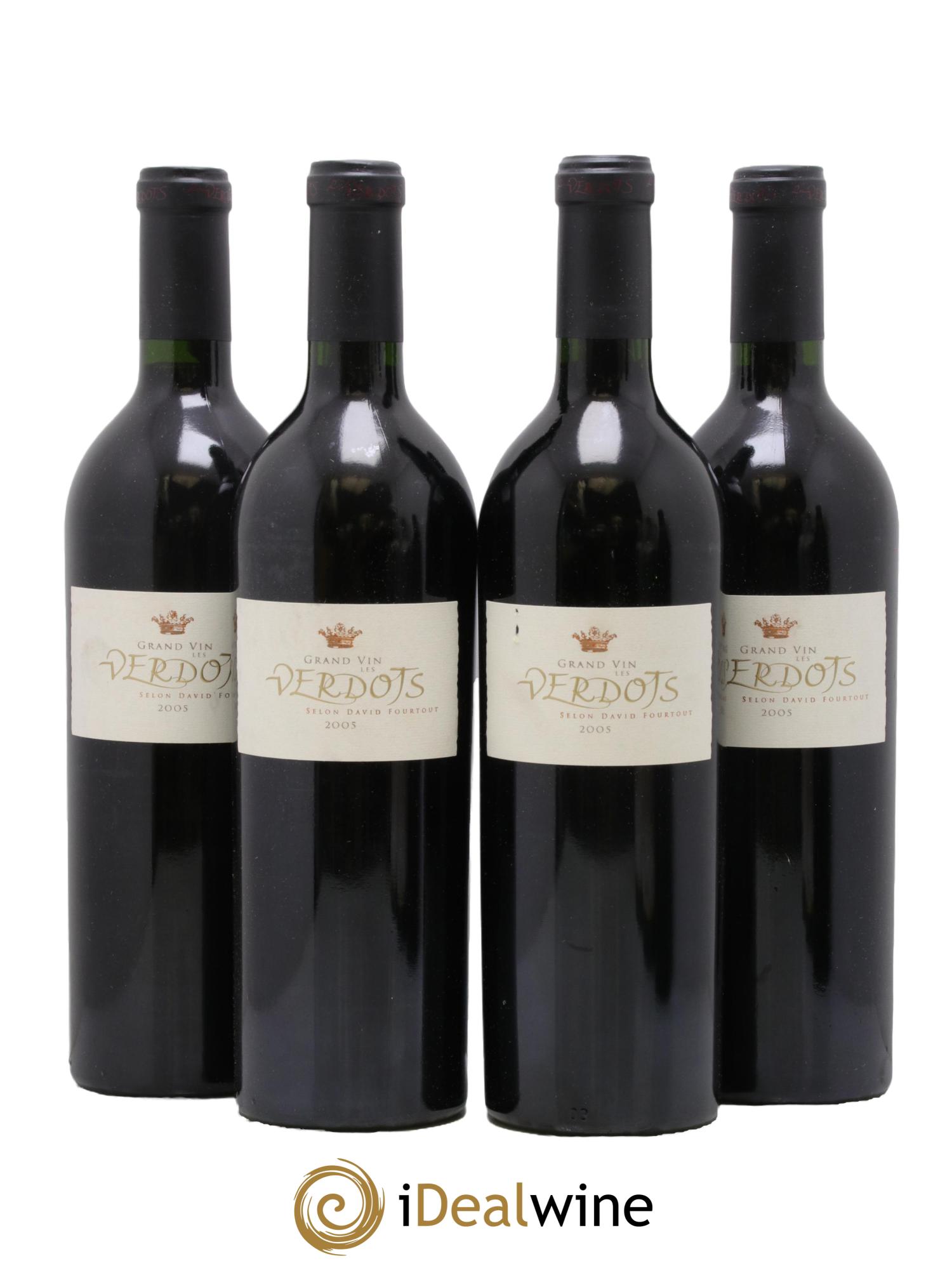 Côtes de Bergerac Les Verdots L'Excellence David Fourtout 2005 - Lotto di 4 bottiglie - 0