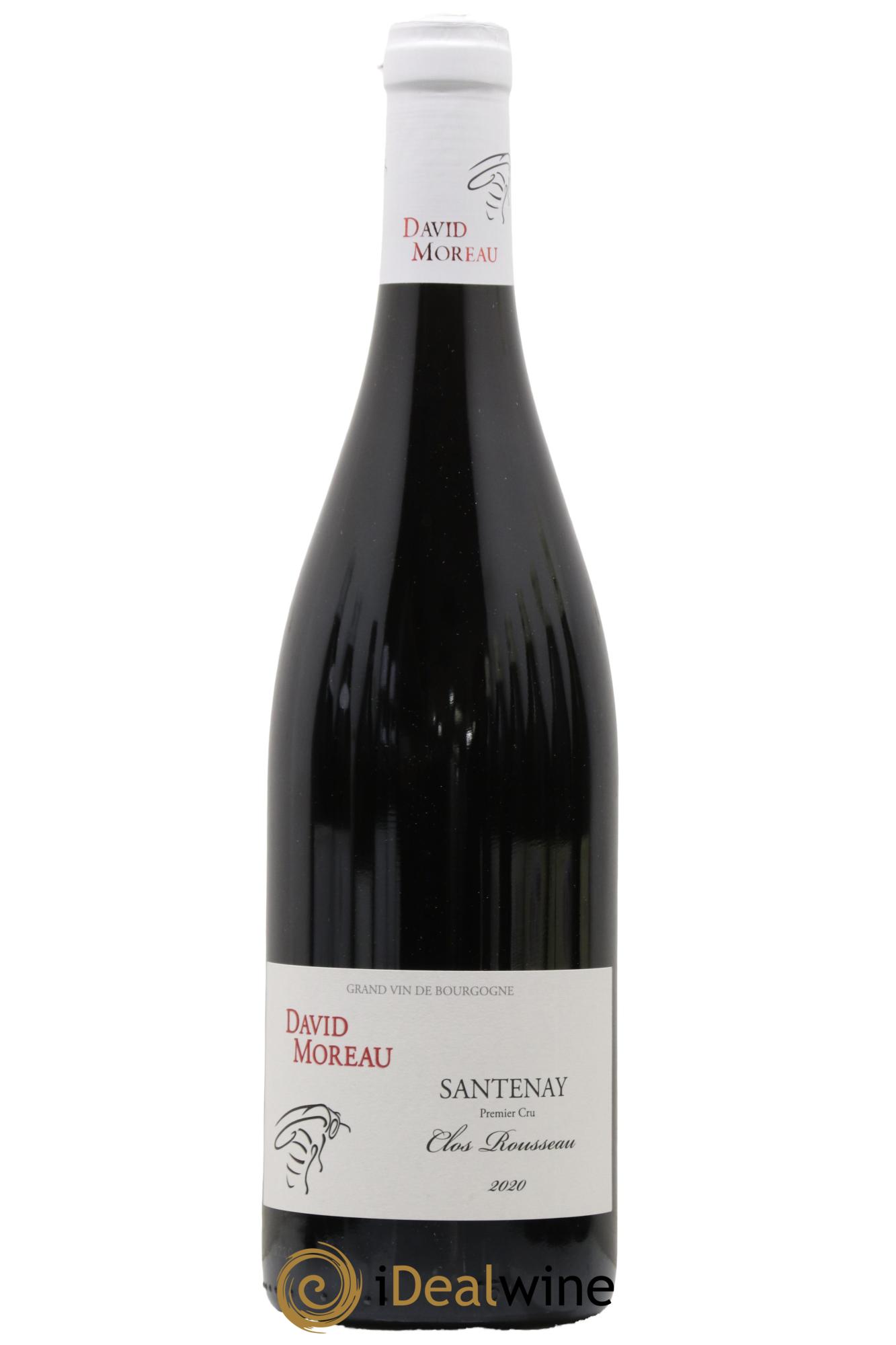 Santenay 1er Cru Clos Rousseau Domaine David Moreau 2020 - Lot de 1 bouteille - 0