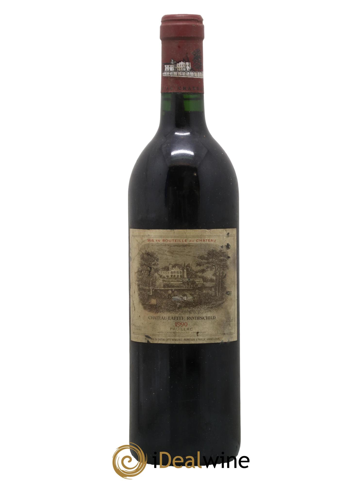 Château Lafite Rothschild 1er Grand Cru Classé 1990 - Lot de 1 bouteille - 0
