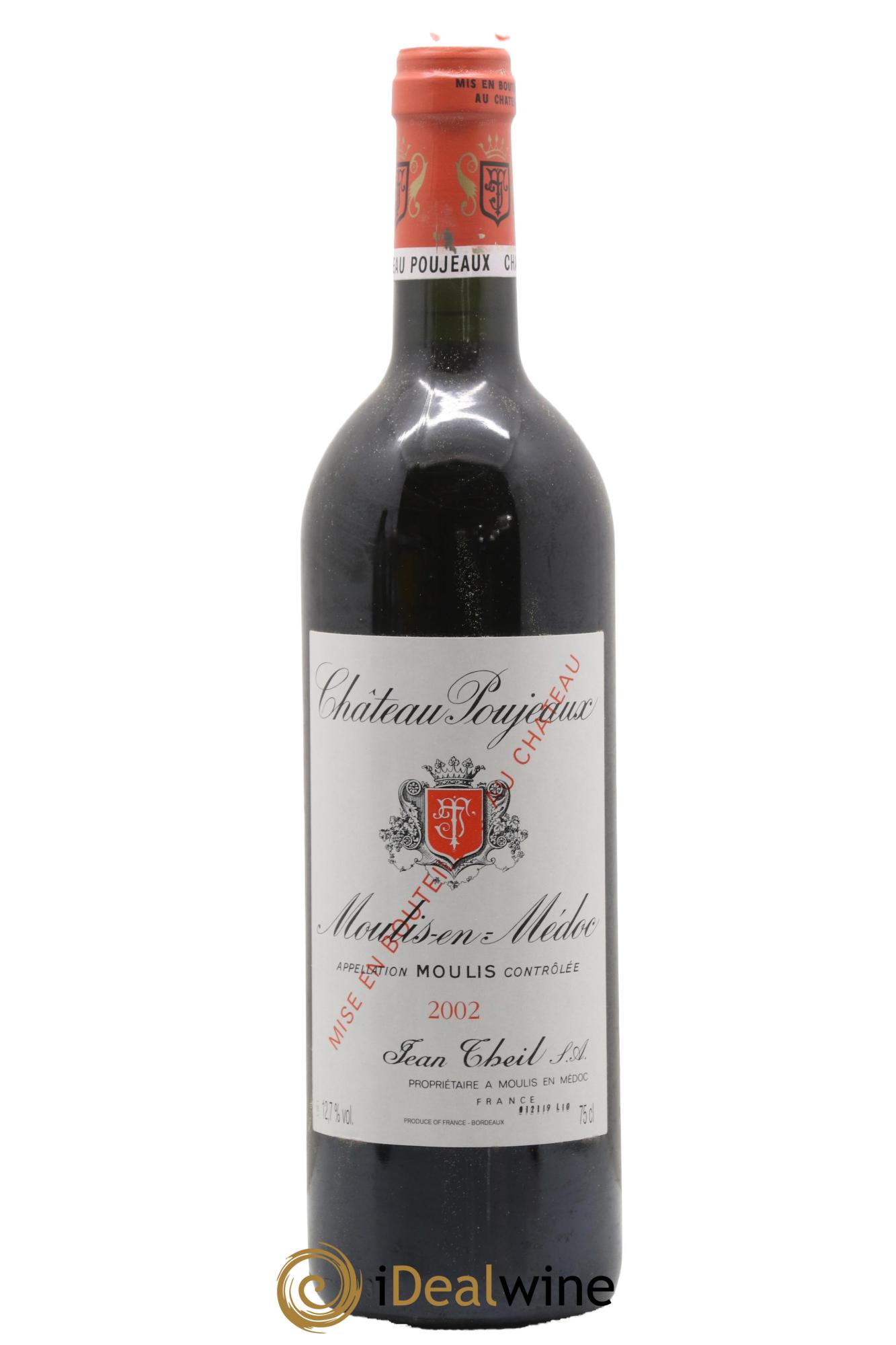 Château Poujeaux 2002 - Lot of 1 bottle - 0