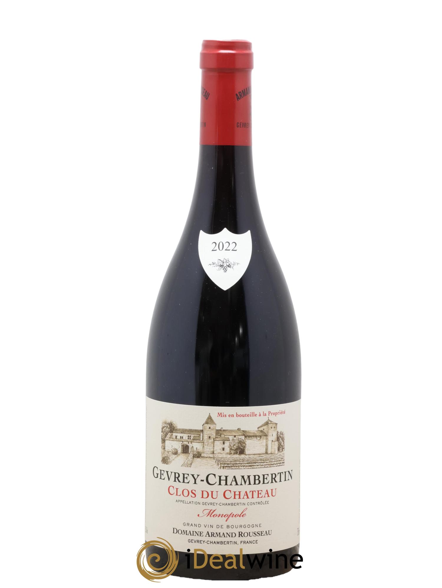 Gevrey-Chambertin Clos du Château Armand Rousseau (Domaine) 2022 - Lotto di 1 bottiglia - 0
