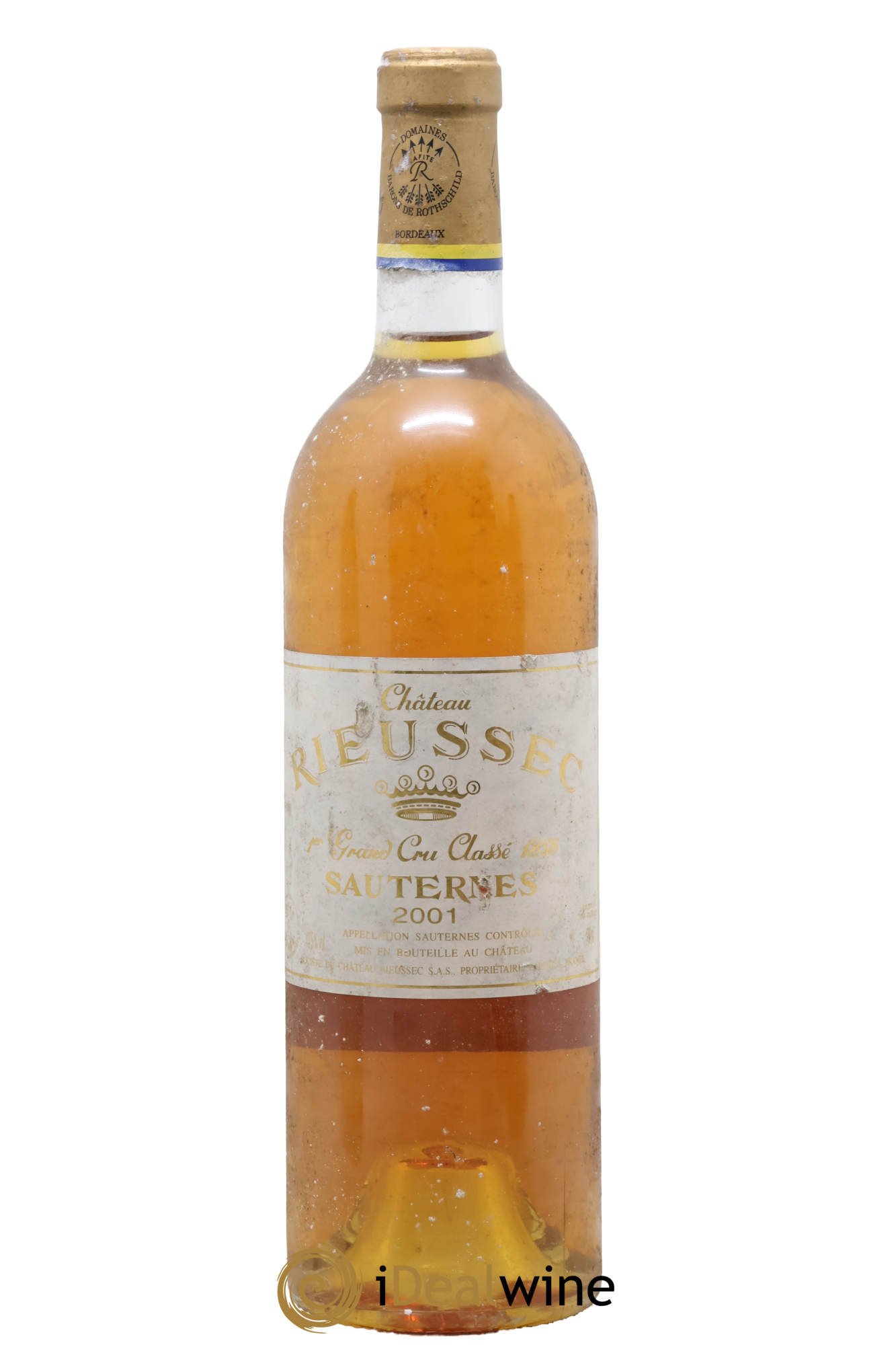 Château Rieussec 1er Grand Cru Classé 2001 - Lotto di 1 bottiglia - 0