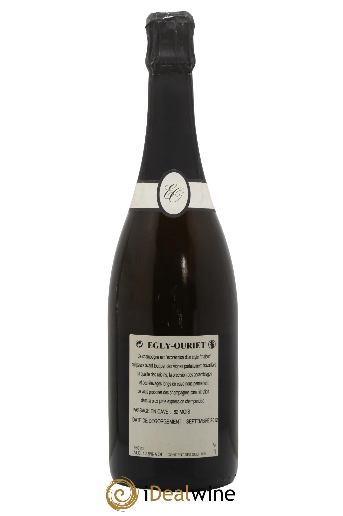 Blanc de Noirs Les Crayères Vieilles vignes Egly-Ouriet - Lotto di 1 bottiglia - 1