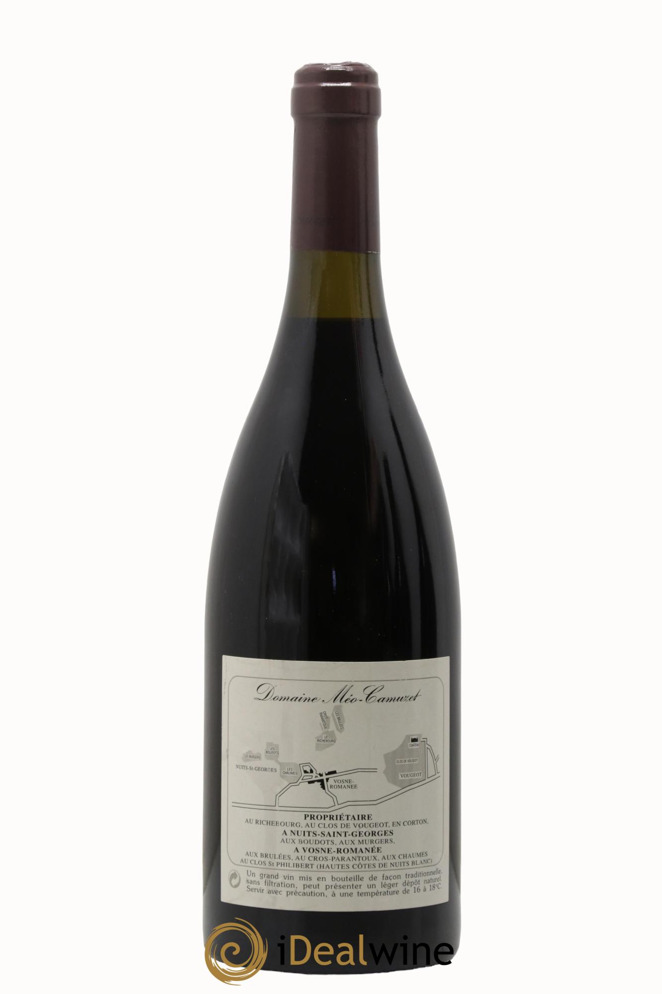 Vosne-Romanée 1er Cru Au Cros Parantoux Méo-Camuzet (Domaine) 1996 - Lot de 1 bouteille - 1