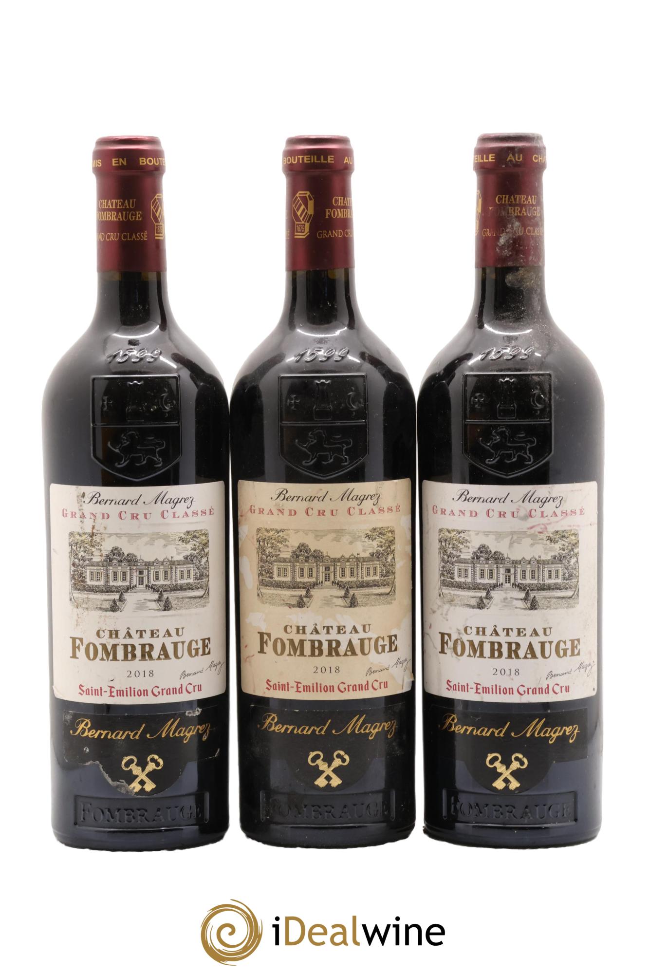Château Fombrauge Grand Cru Classé 2018 - Lot of 3 bottles - 0