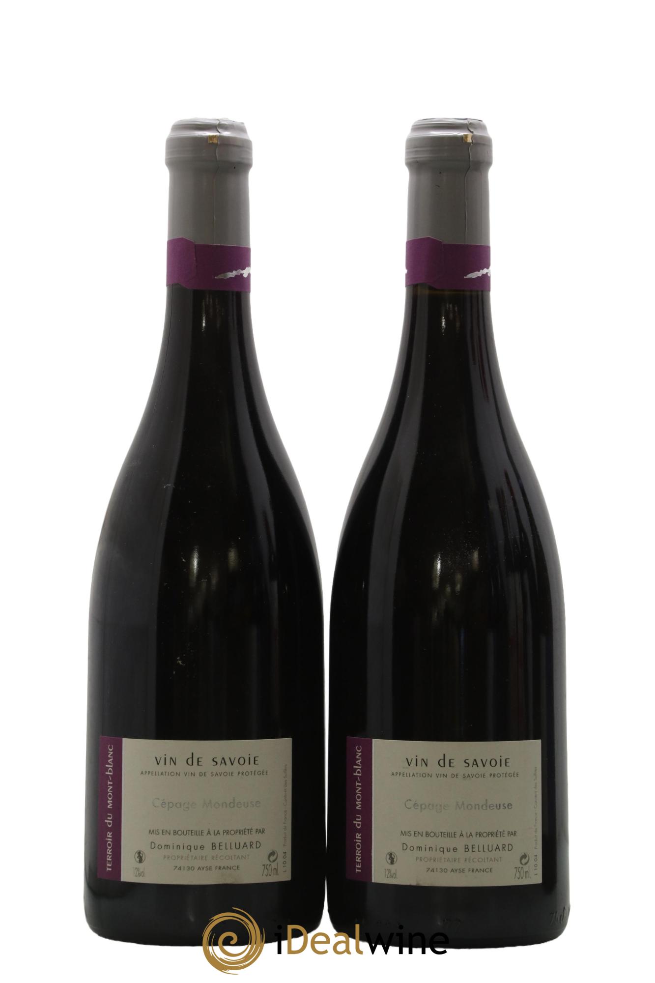 Vin de Savoie Mondeuse Amphore Domaine Belluard 2011 - Lot of 2 bottles - 1