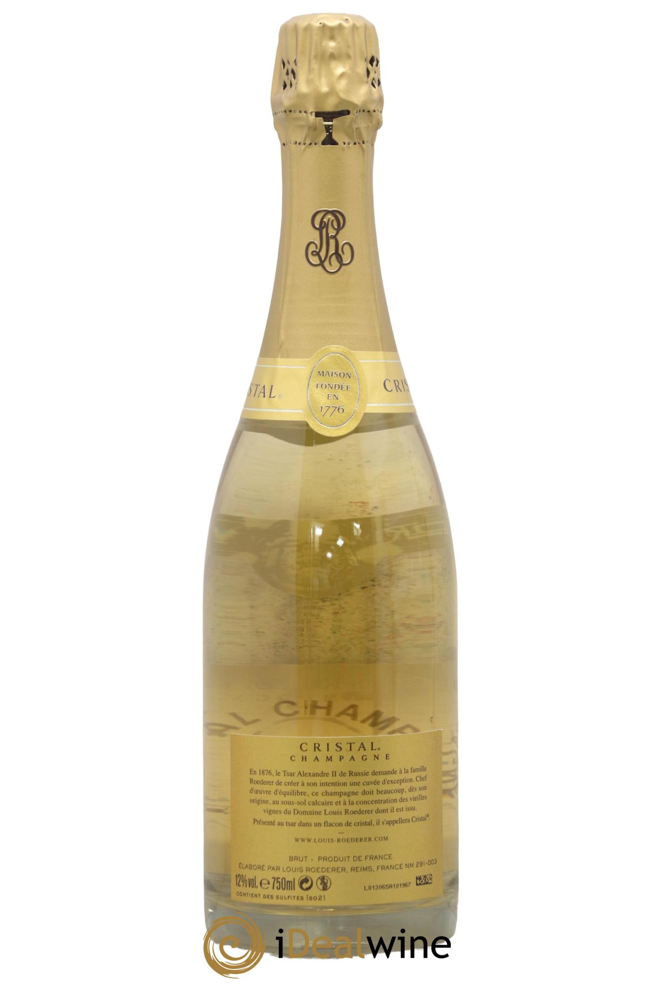 Cristal Louis Roederer 2008 - Lot de 1 bouteille - 1