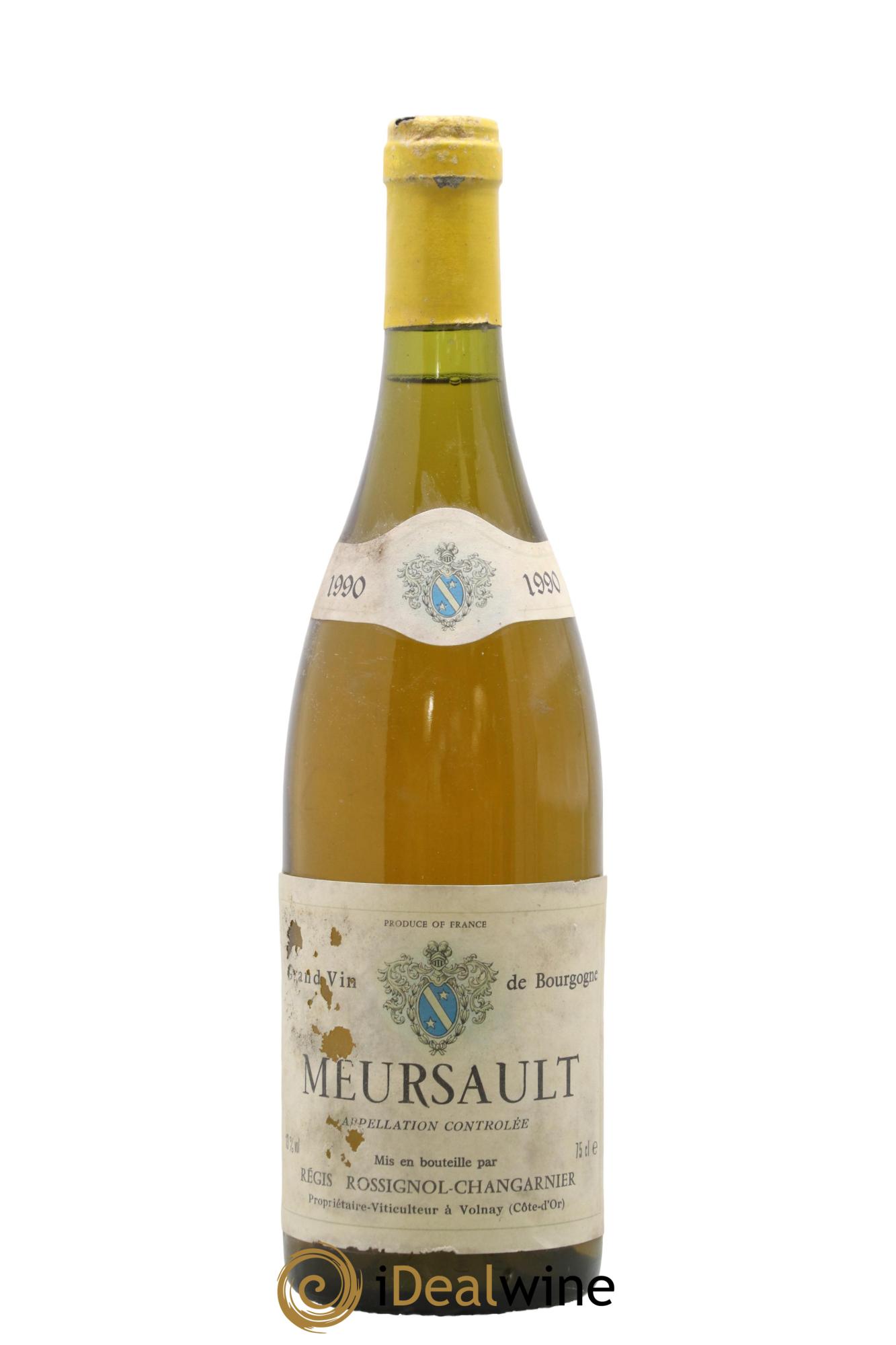 Meursault Régis Rossignol-Changarnier 1990 - Lot of 1 bottle - 0