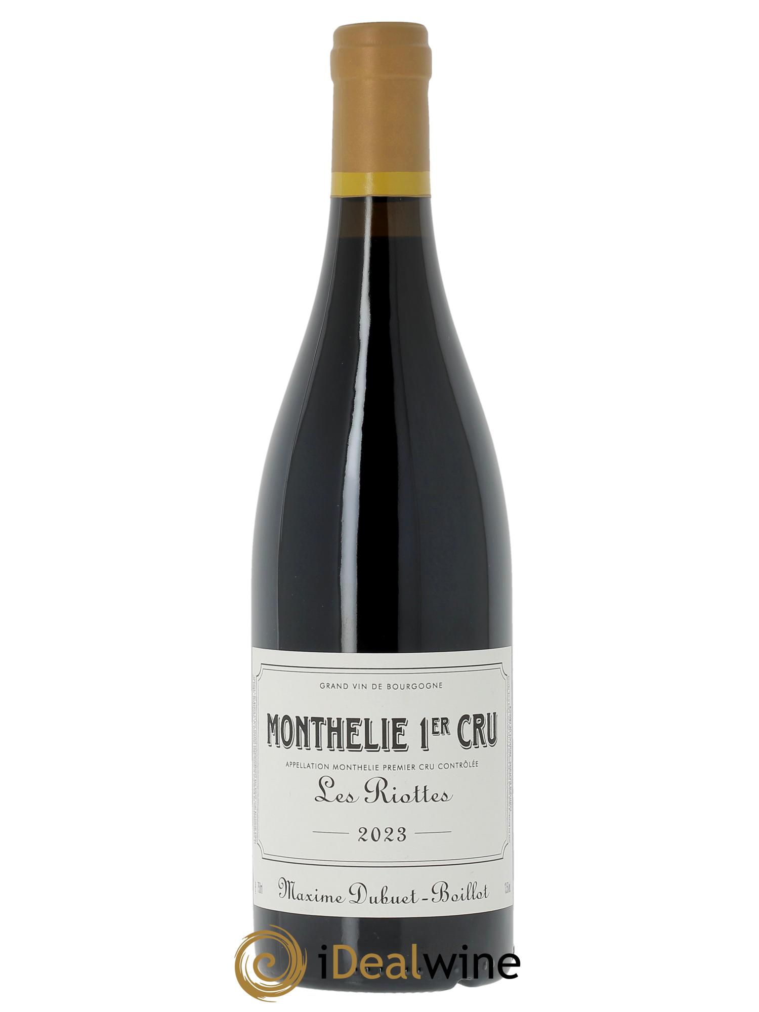 Monthélie 1er Cru Les Riottes Maxime Dubuet Boillot  2023 - Lotto di 1 bottiglia - 0