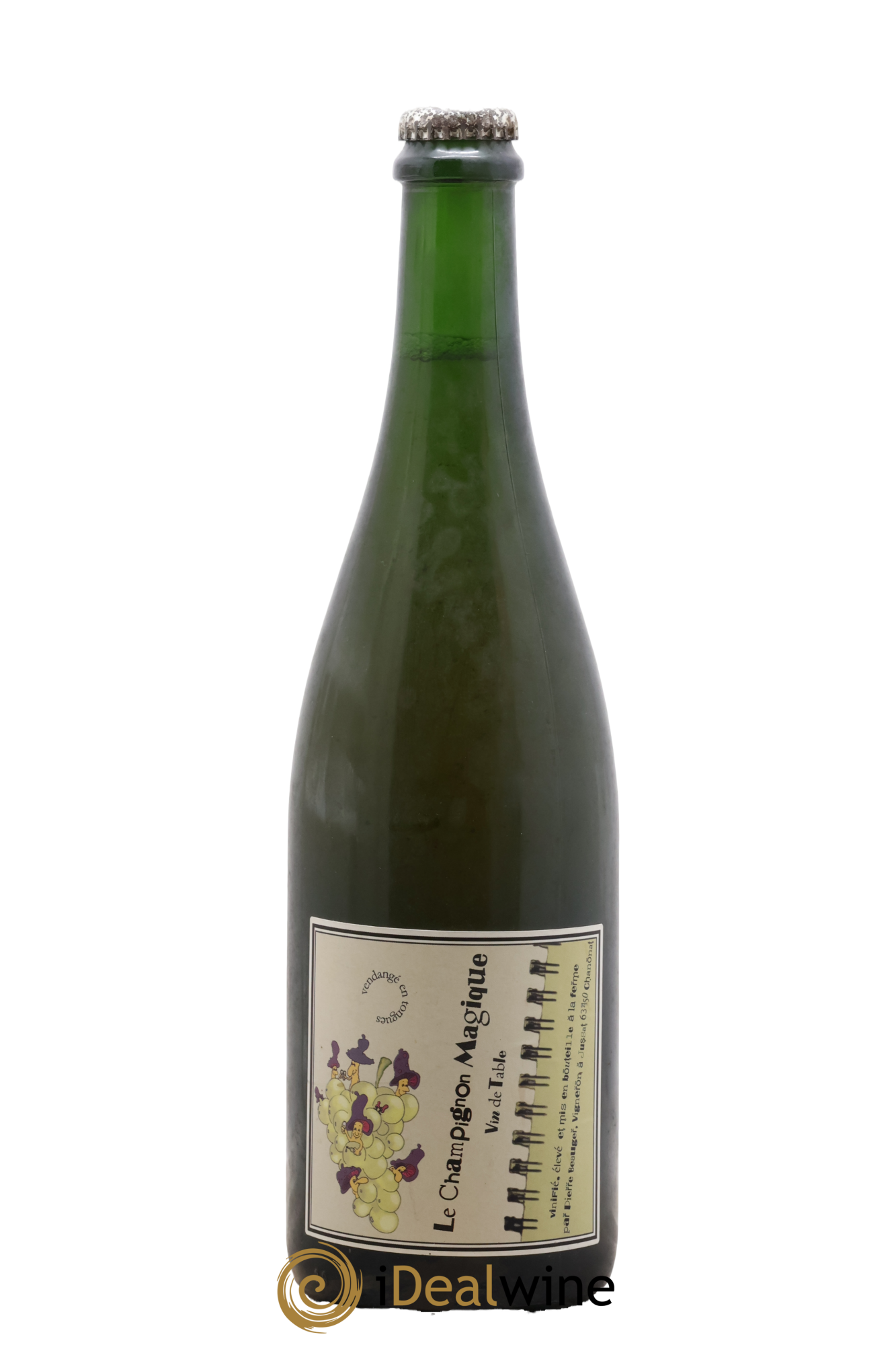 Vin de France Champignon Magique Pierre Beauger 2004 - Lot de 1 bouteille - 0