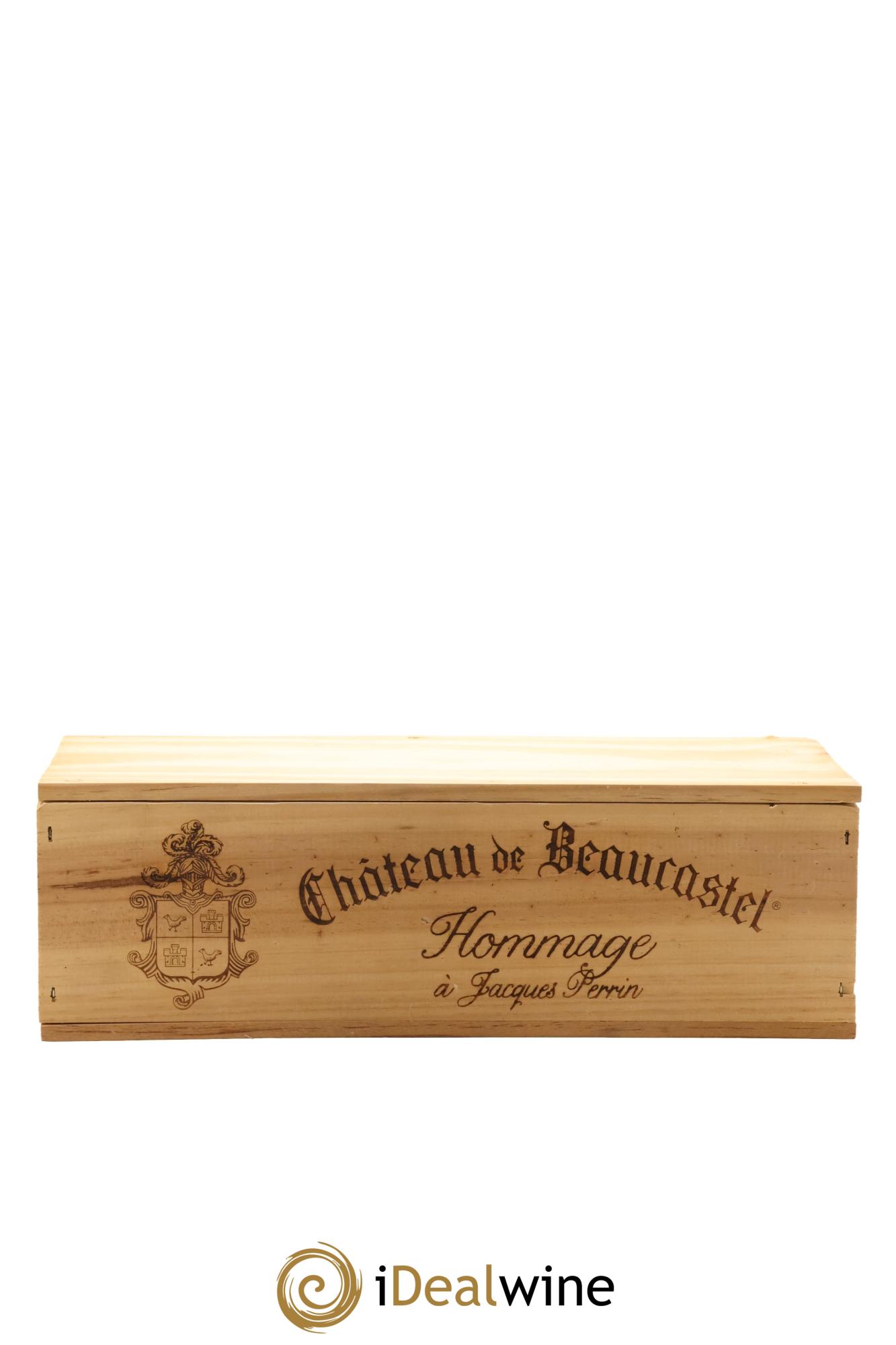 Châteauneuf-du-Pape Château de Beaucastel Hommage à Jacques Perrin Famille Perrin 2014 - Lotto di 1 bottiglia - 2